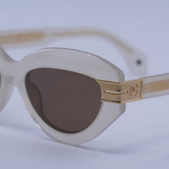 Palm Angels Palm Angels PERI10F MIRACLE 6164 Sunglasses Sand Cat Eye Size ONE SIZE - 4 Thumbnail