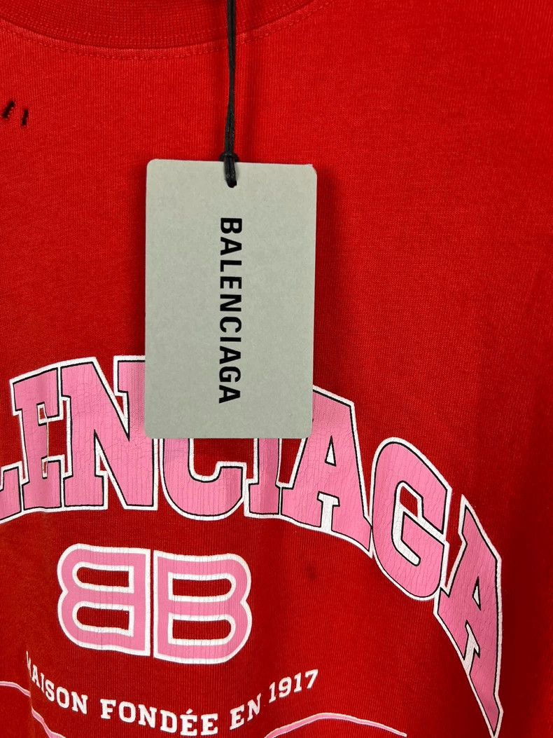 Balenciaga Balenciaga Destruction Scissors Double B Long Sleeve Size US L / EU 52-54 / 3 - 4 Thumbnail