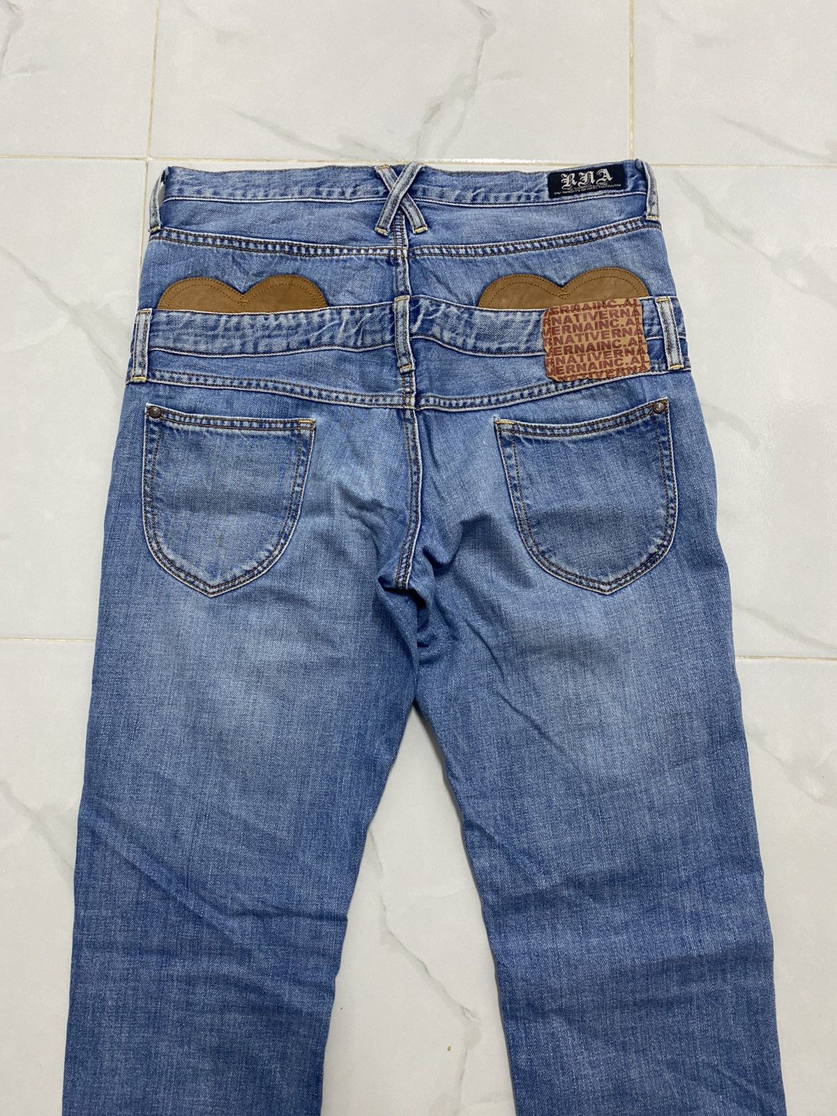 Hysteric Glamour RNA Double Waist Slim Straight Denim Size US 30 / EU 46 - 4 Thumbnail