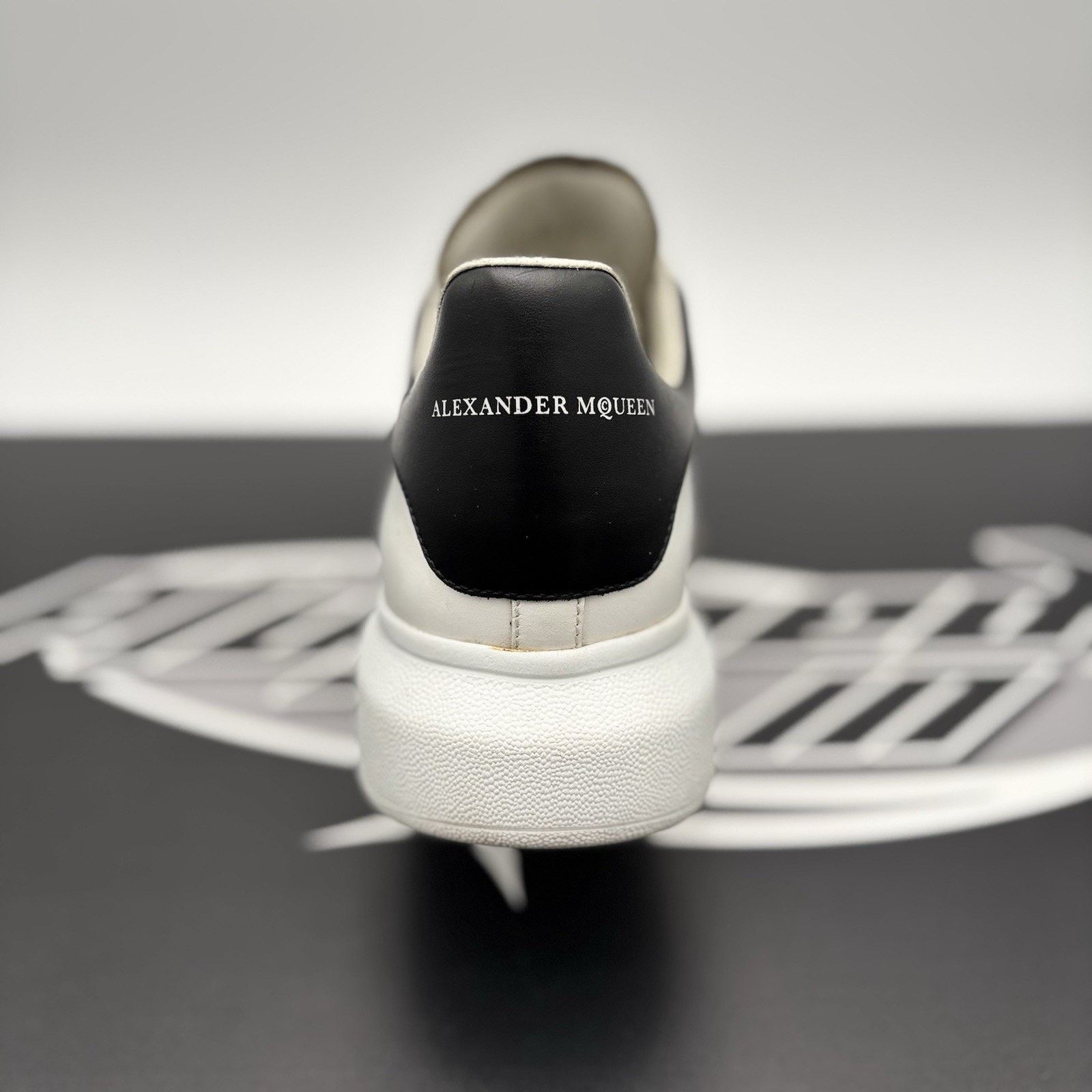 Alexander McQueen Alexander McQueen Oversized Studded ' White Black ' | GREAT! Size US 8 / EU 41 - 12 Thumbnail