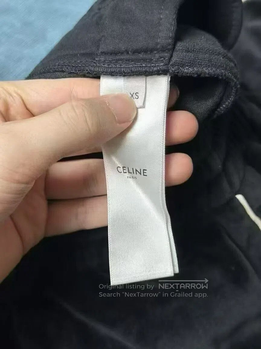 Celine CELINE size XS Black Velvet Trousers| Size US 27 - 4 Thumbnail