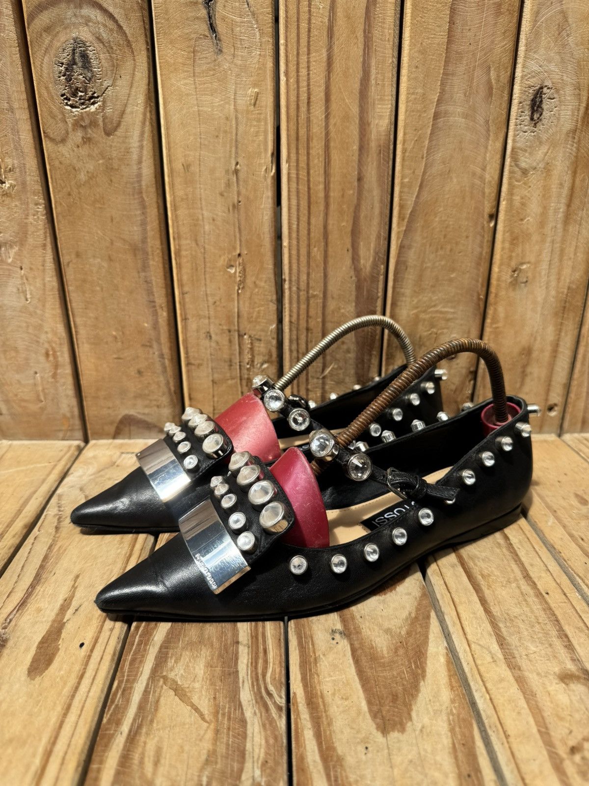 Sergio Rossi Sergio Rossi black women’s leather flats EUR 36 US 6 Size US 6 / IT 36 - 8 Thumbnail