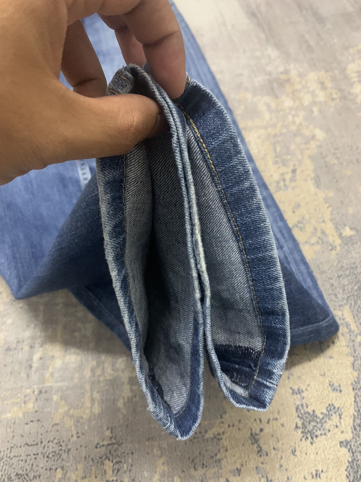Levi's Levi's 513 Slim Fit Jeans Dark Indigo Modern Denim Size US 33 - 7 Thumbnail