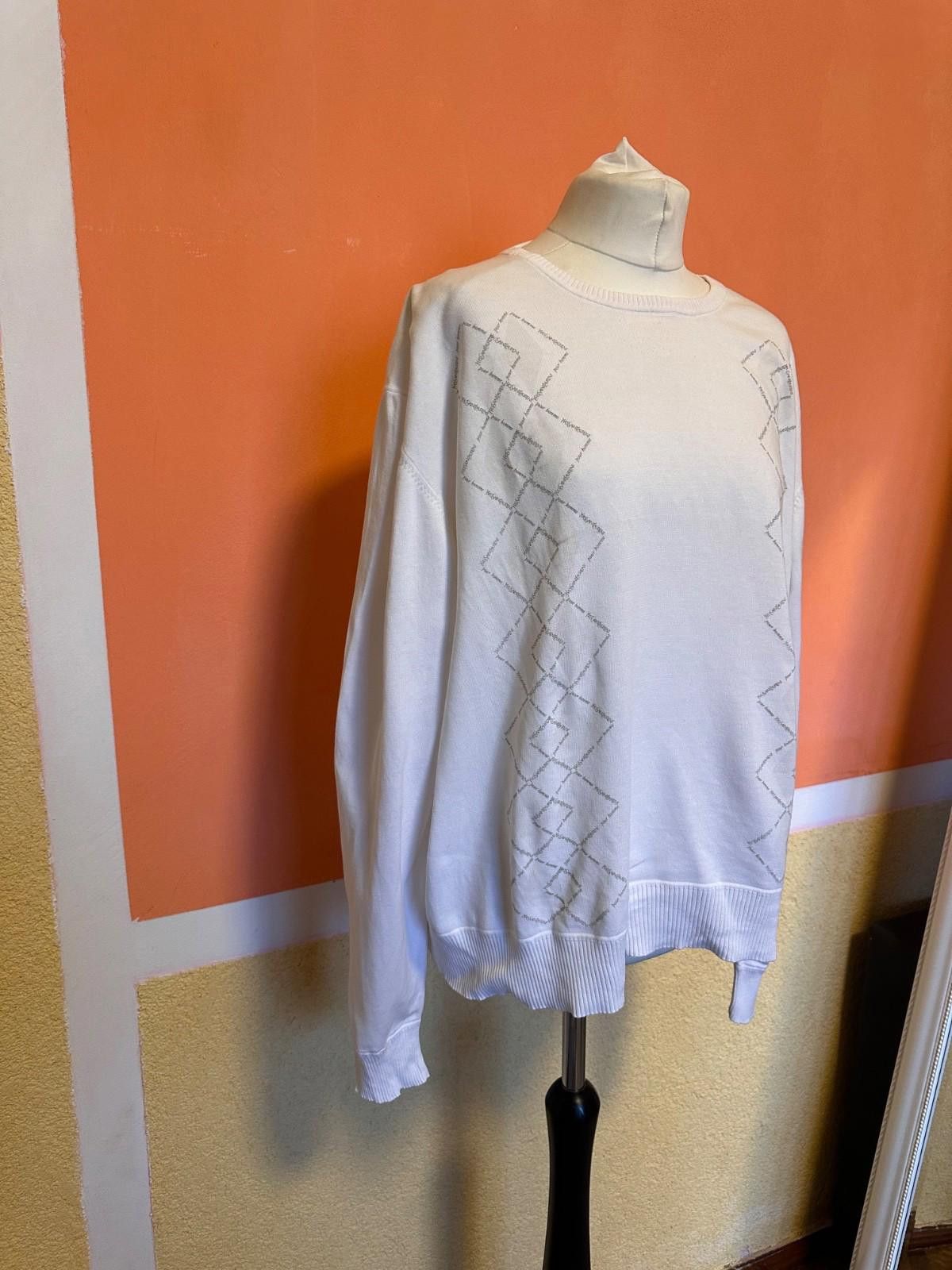 Yves Saint Laurent yves saint laurent sweater white sz L Size L / US 10 / IT 46 - 2 Thumbnail