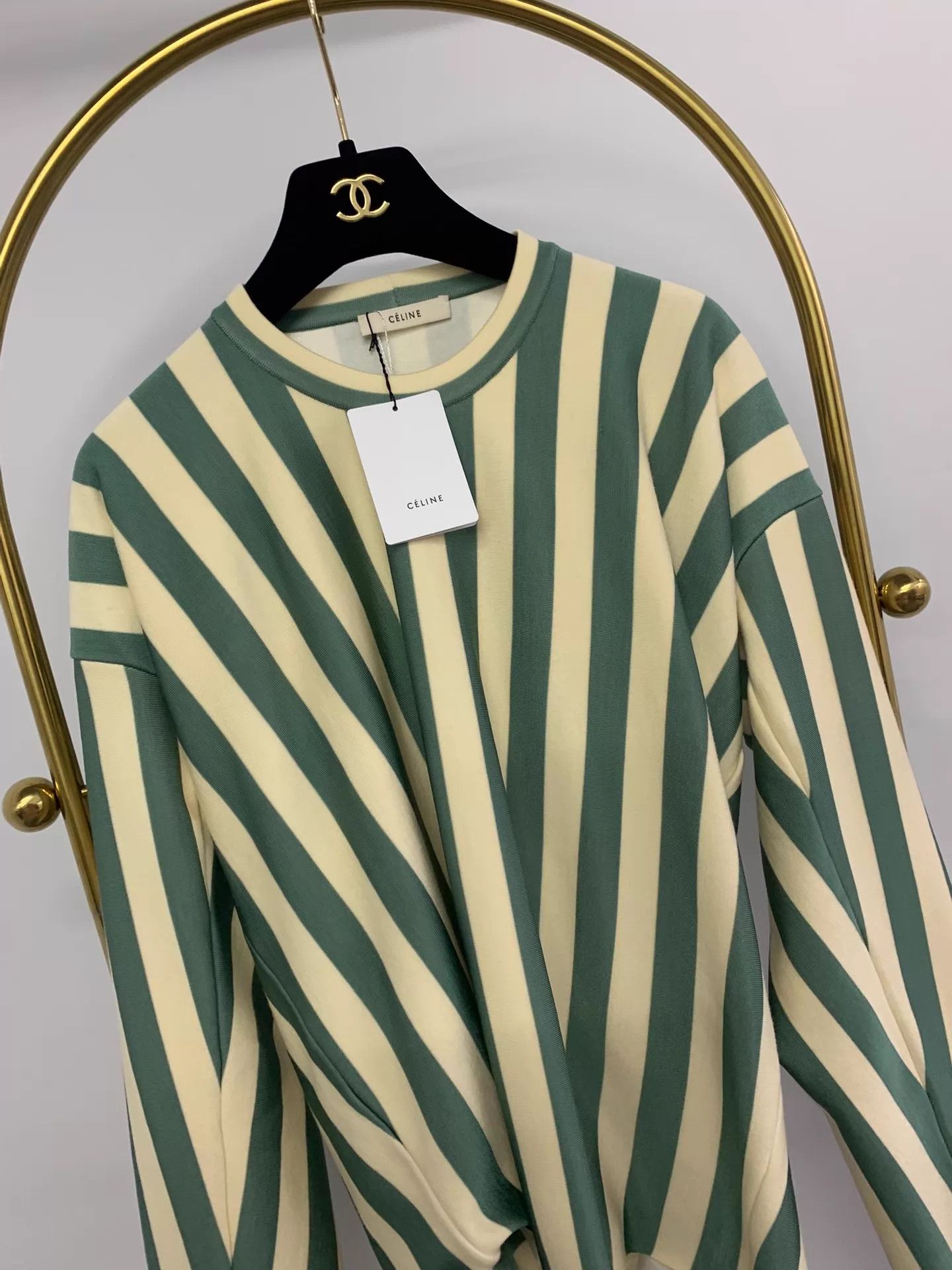 Celine Celine colorblock stripe oversized top XS Size XS / US 0-2 / IT 36-38 - 2 Thumbnail