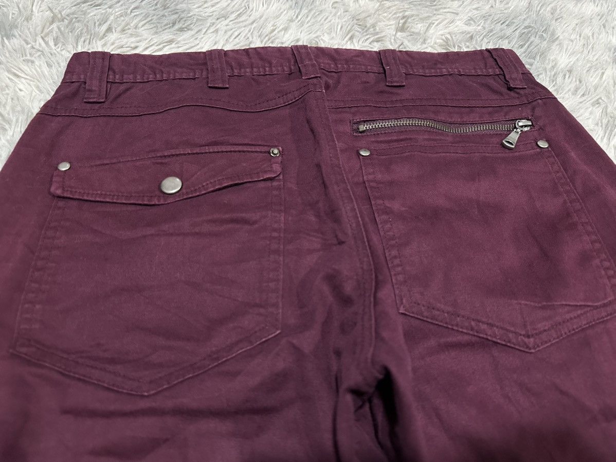 semanticdesign 🔥Sick Y2K Semantic Design Cargo Pants Multi Pockets Zip Punk Size US 32 / EU 48 - 9 Thumbnail