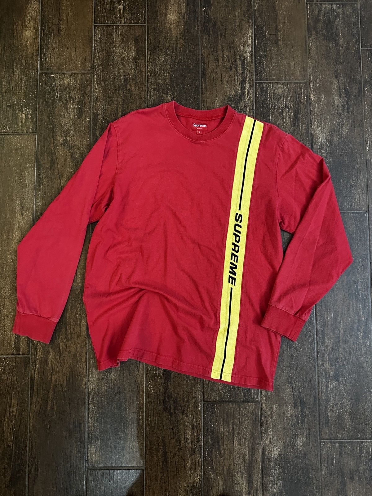 Supreme Vertical Stripe Shirt | Grailed