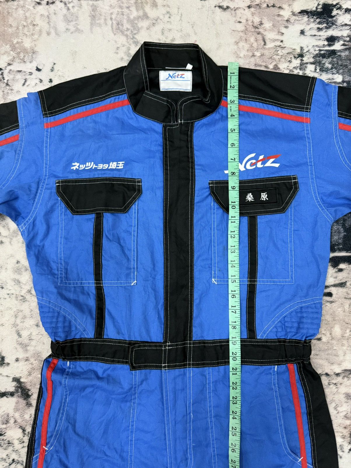 Japanese Brand × Vintage Vintage Netz Toyota Motosport Overall Size US 35 - 15 Thumbnail