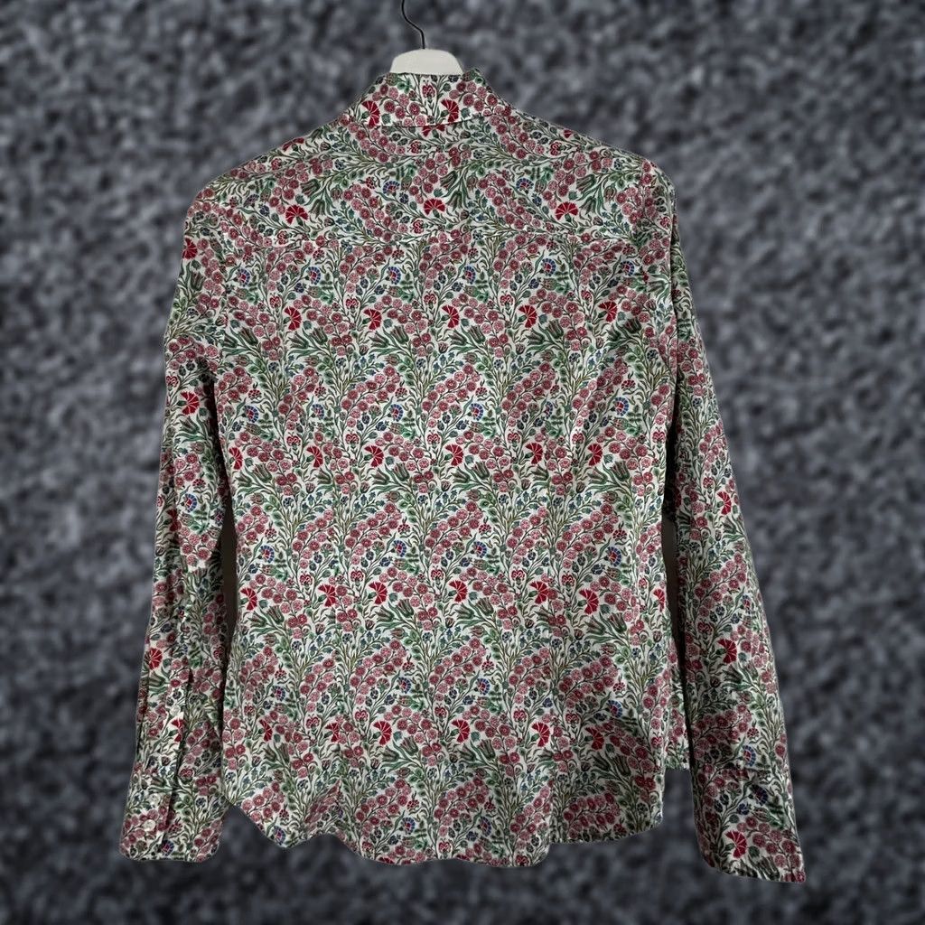 J.Crew Liberty Art Fabrics For J.Crew Womens Floral Long Sleeve Button-Up Shirt Size 4 Size S / US 4 / IT 40 - 1 Thumbnail