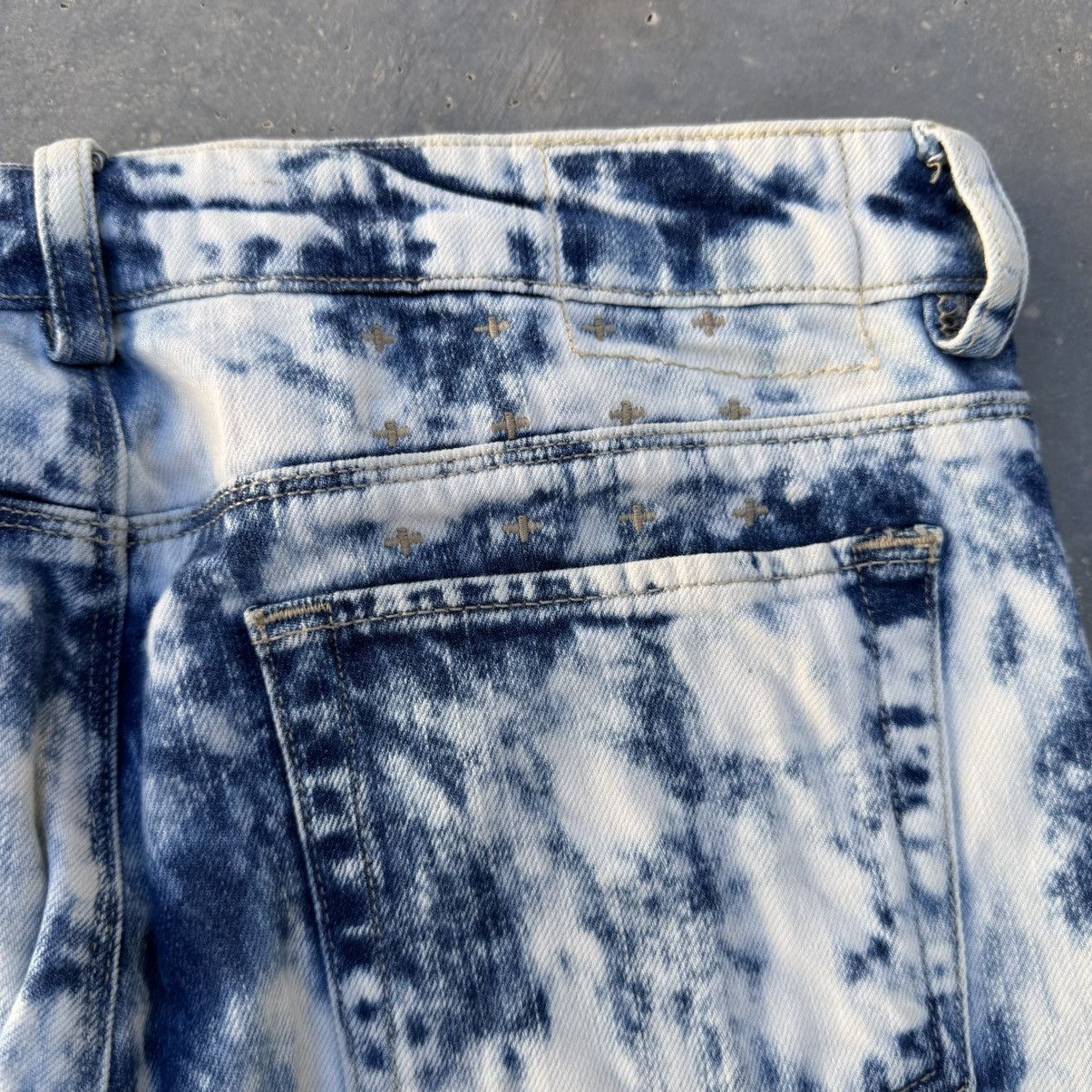 Ksubi Ksubi Van Winkle Acid Wash Jeans Size US 31 - 5 Thumbnail