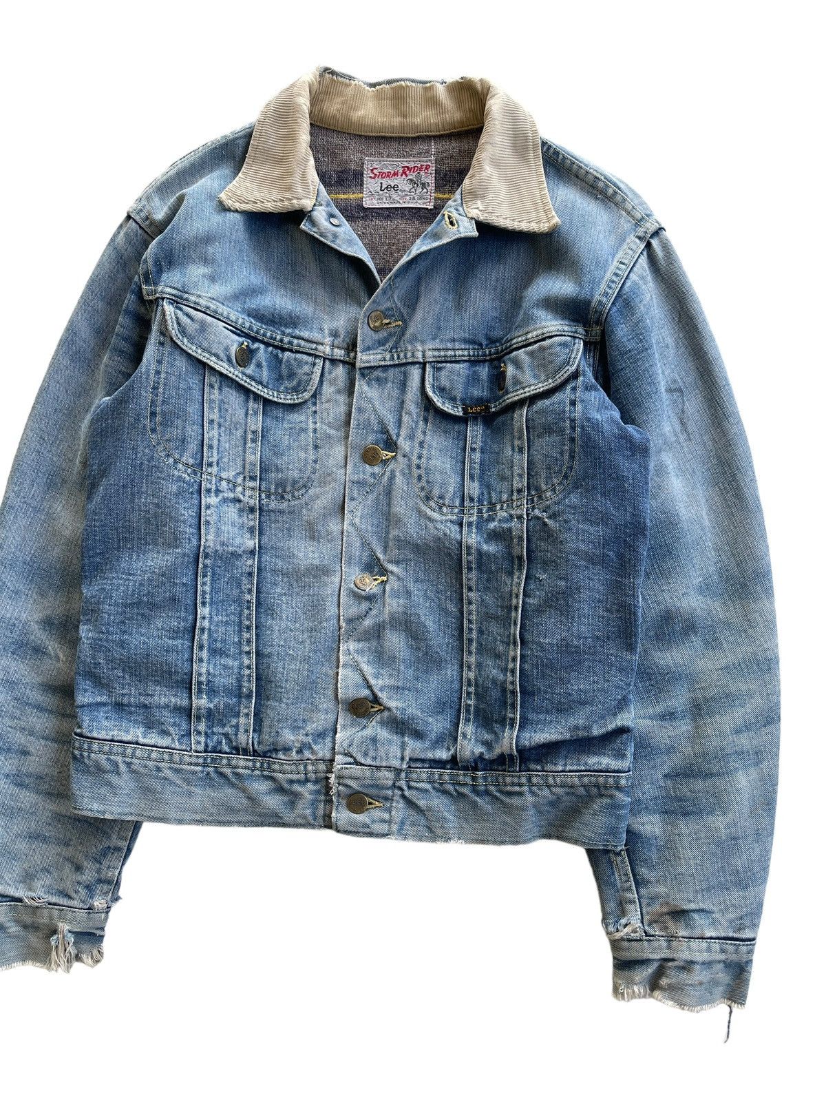 Lee 1960s Lee Storm Rider 101 LJ Blanket Denim Jacket Size US S / EU 44-46 / 1 - 6 Thumbnail