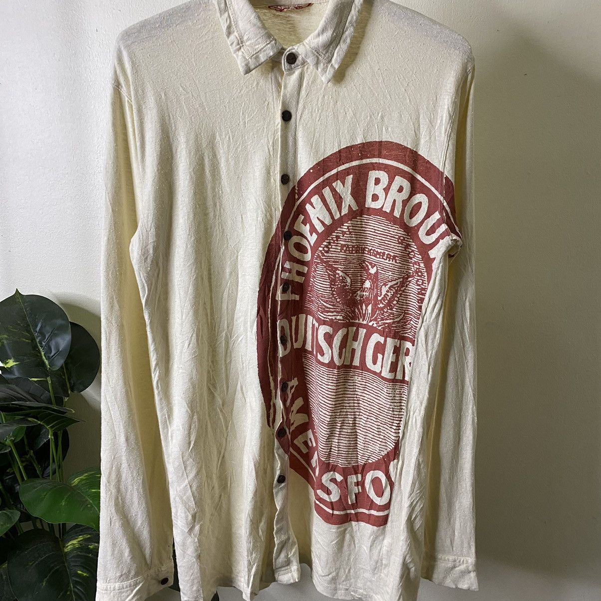 Johnbull Johnbull Kojima Button Down LS Tee Kapital Style Size US M / EU 48-50 / 2 - 2 Thumbnail