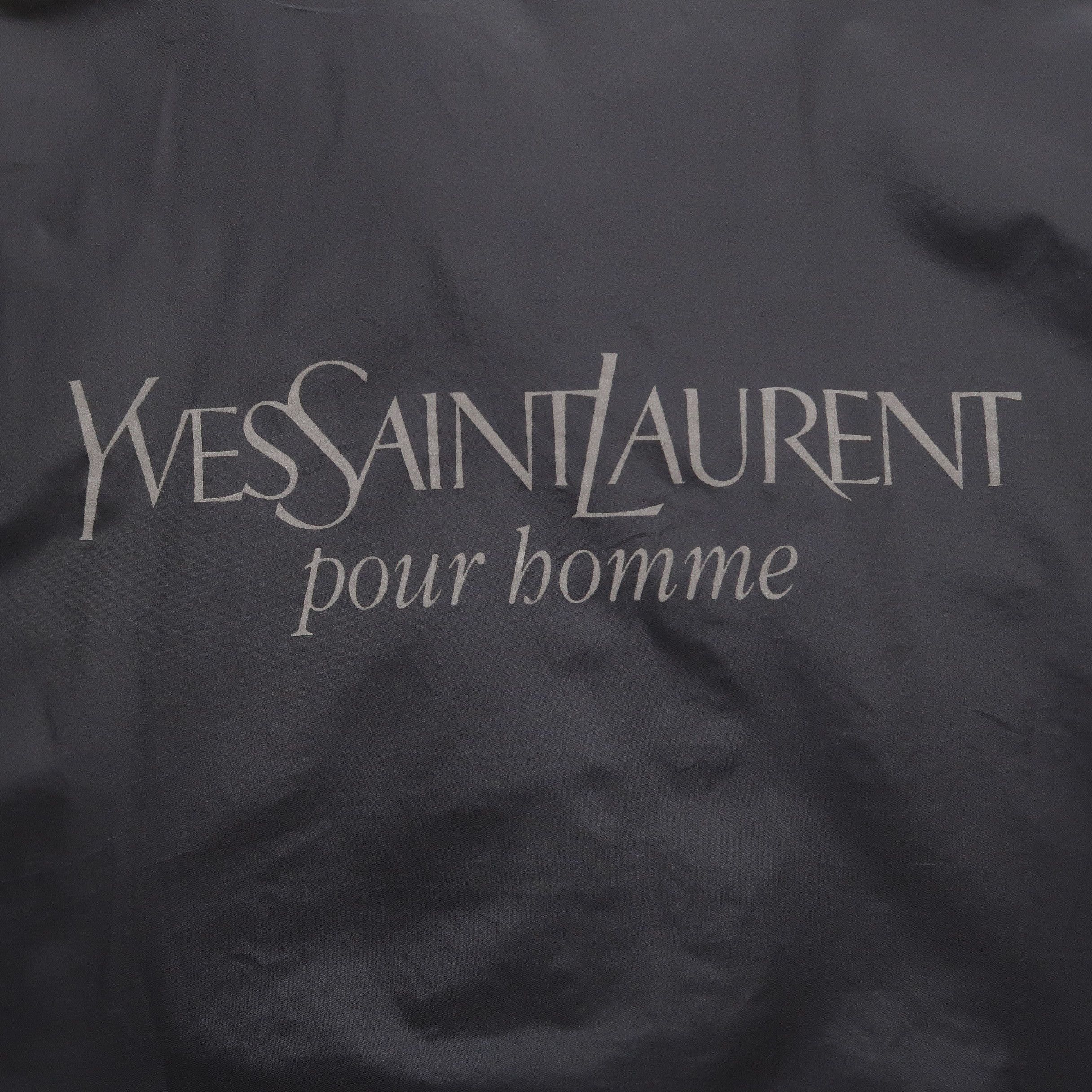 Yves Saint Laurent Yves Saint Laurent YSL Pour Homme Big Logo Jacket Size US XL / EU 56 / 4 - 15 Thumbnail