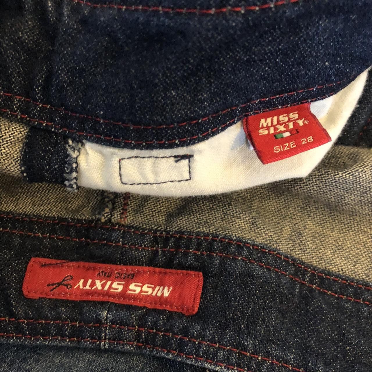 Miss Sixty Vintage Miss Sixty Low Rise Jeans Size 30" / US 8 / IT 44 - 5 Thumbnail