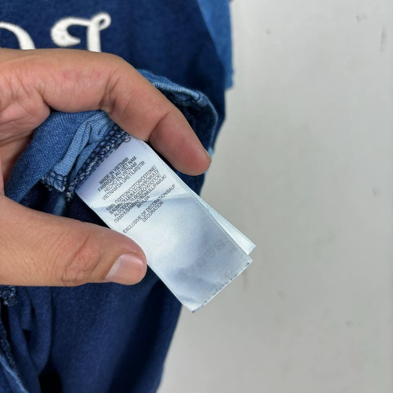 Polo Ralph Lauren Polo Ralph Lauren Patchwork Denim Logo Tee - Size S Size S / US 4 / IT 40 - 5 Thumbnail