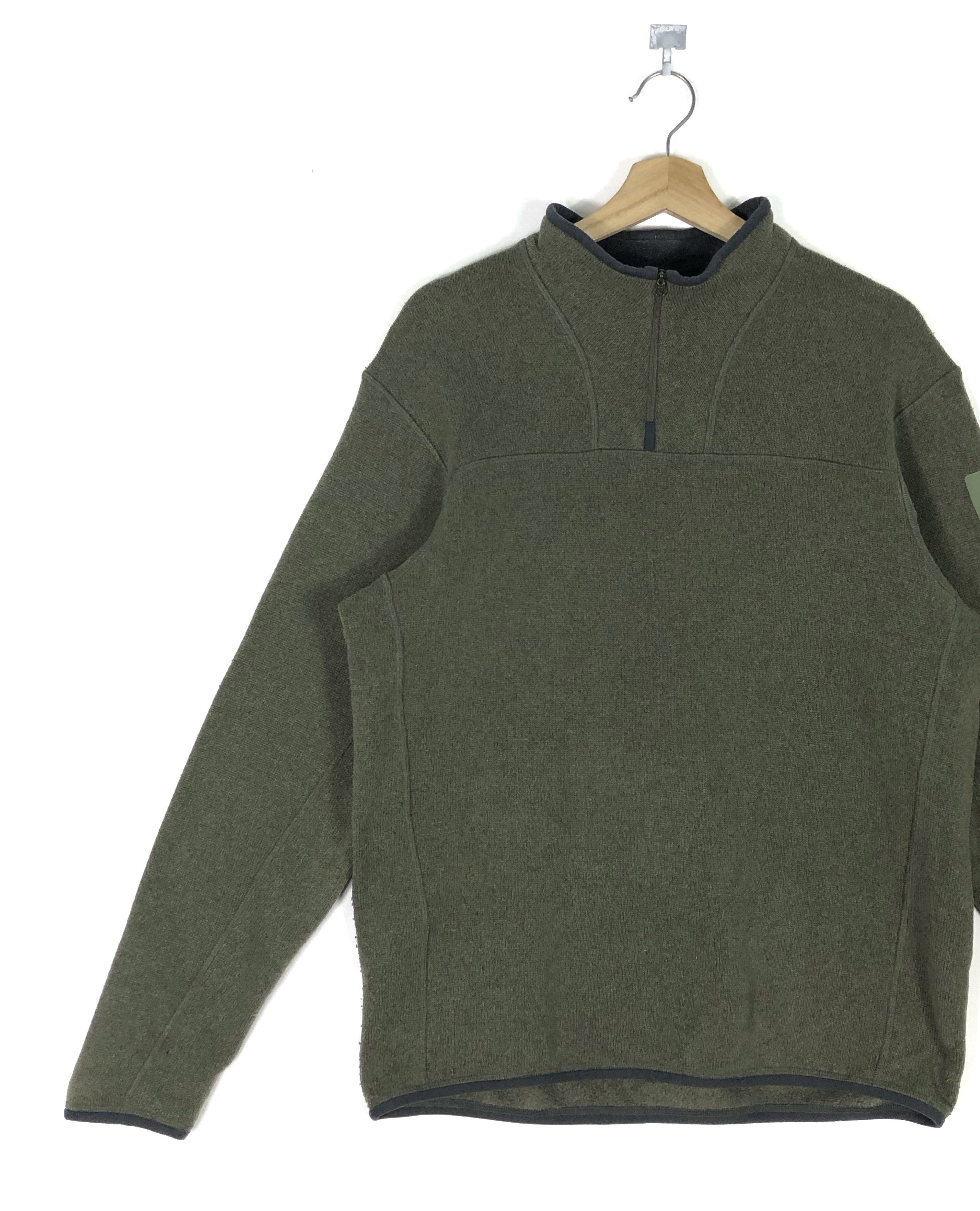 Arc'teryx RARE🔥VINTAGE ARC’TERYX COVERT 1/4 ZIP PULLOVER FLEECE Size US L / EU 52-54 / 3 - 4 Thumbnail