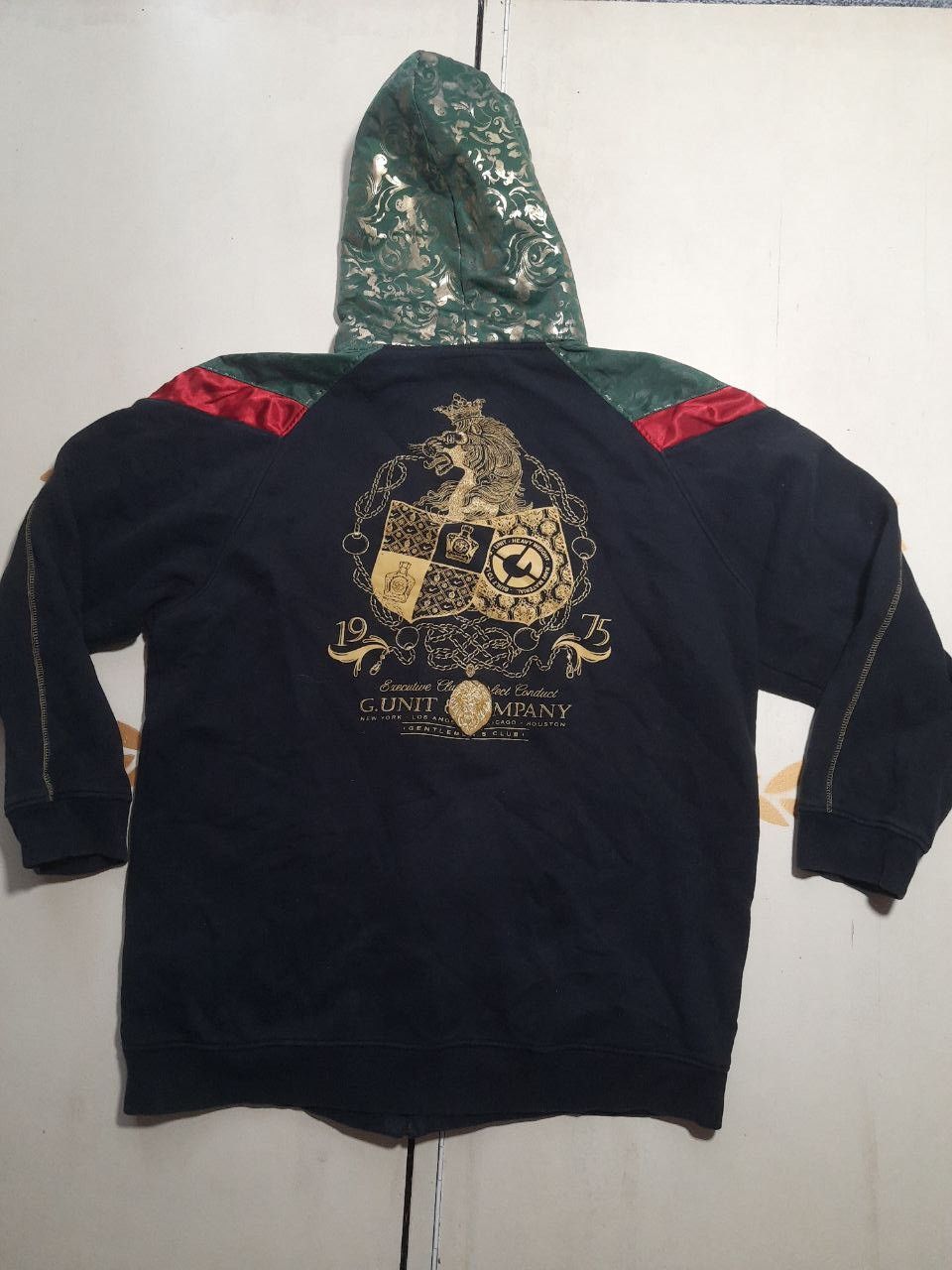 G-Unit × Rap Tees G.Unit Clothing Company Y2K Hoodie Size US XXL / EU 58 / 5 - 7 Thumbnail