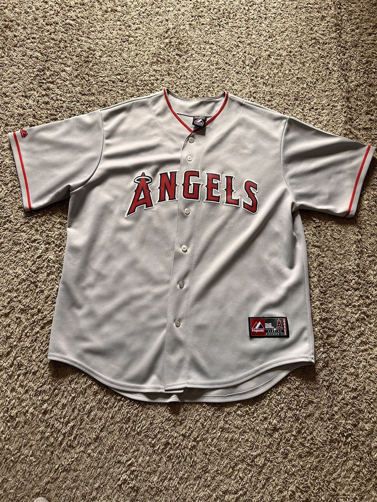 Majestic MLB LA Angels Mike Trout Jersey Women 4X  Mike trout, Braves  shirts, San francisco giants jersey