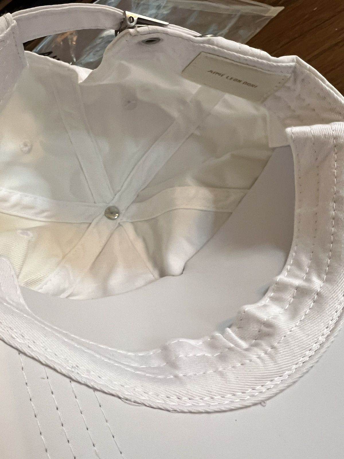 Aime Leon Dore Aime Leon Dore Rose Aime Cap White ALD Size ONE SIZE - 4 Thumbnail