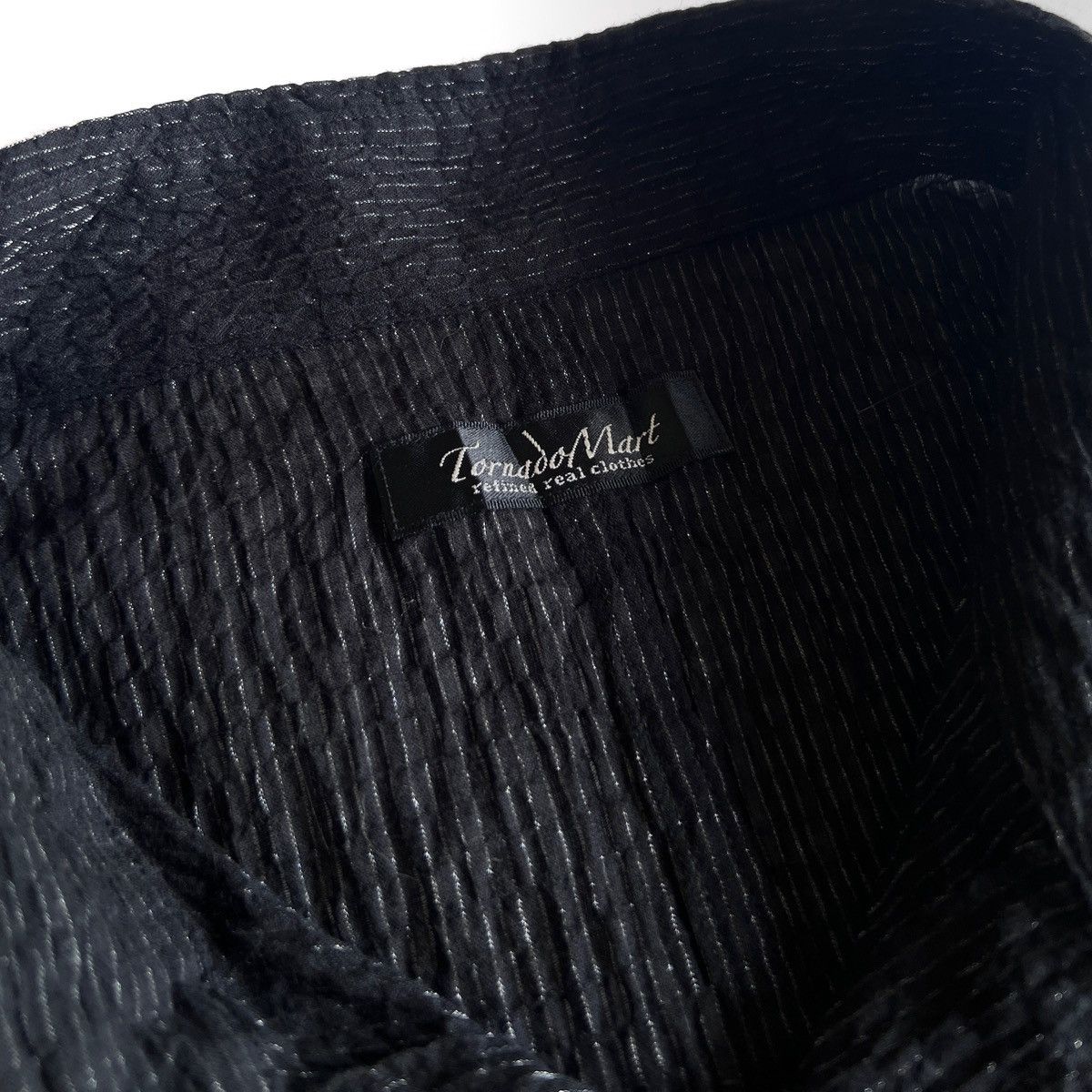 Japanese Brand Tornado mart black shirt Size US XL / EU 56 / 4 - 4 Thumbnail