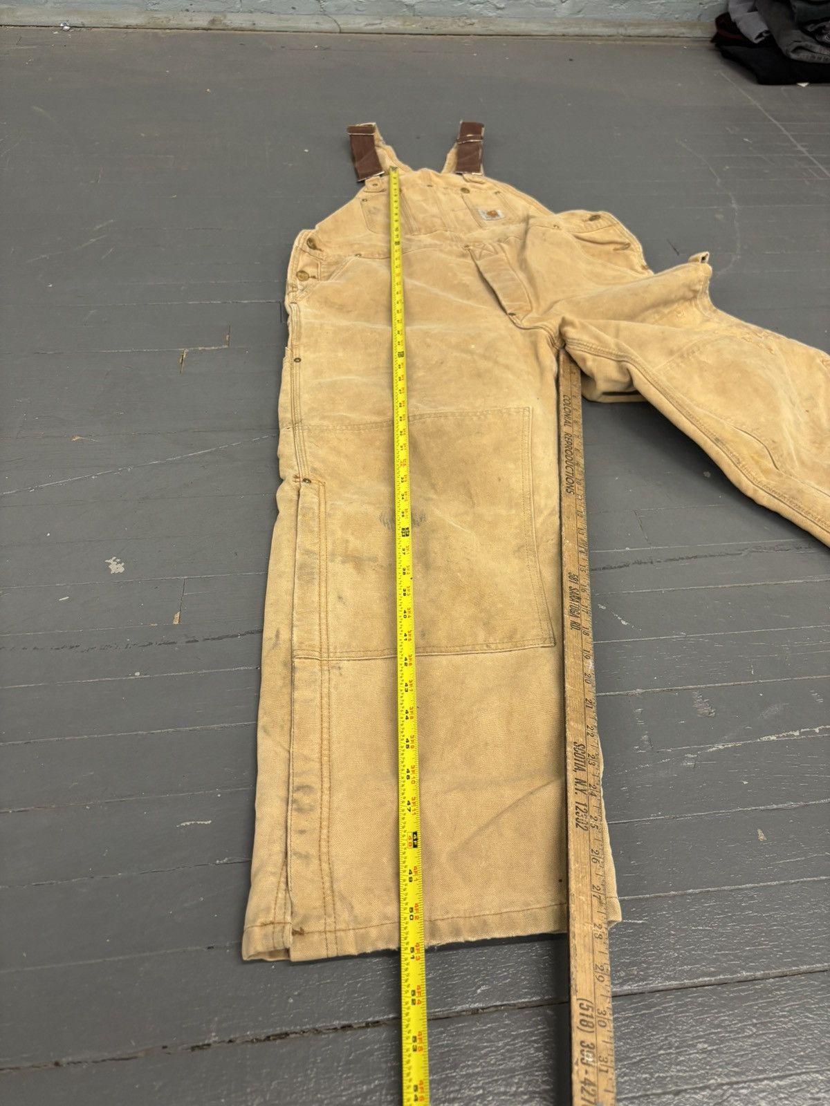 Carhartt × Vintage Vintage Carhartt overalls Size US 36 / EU 52 - 7 Thumbnail