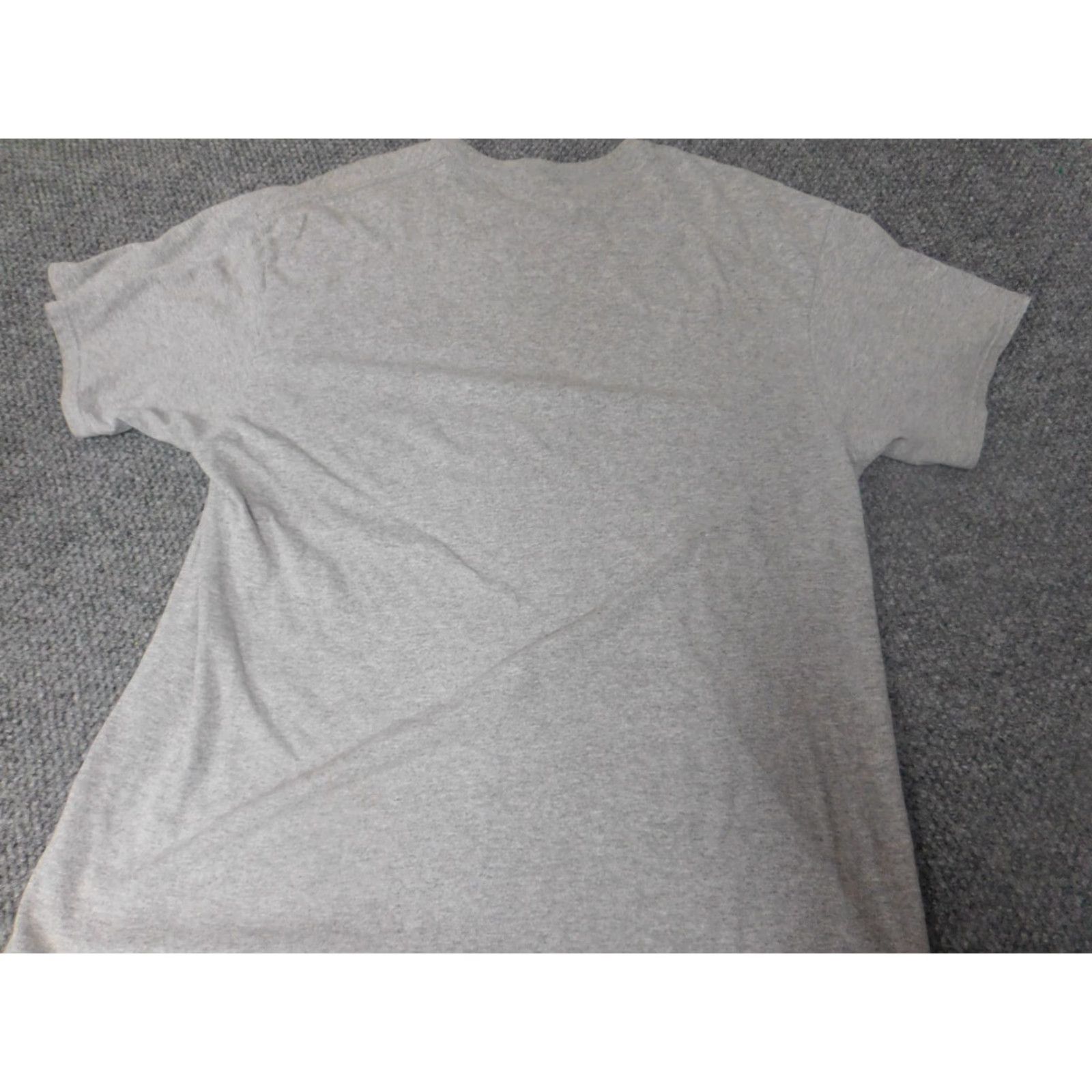Delta Delta Miami Florida Mens Shirt L Gray Cotton Crew Neck Short Sleeve Logo T-Shirt Size US L / EU 52-54 / 3 - 7 Thumbnail