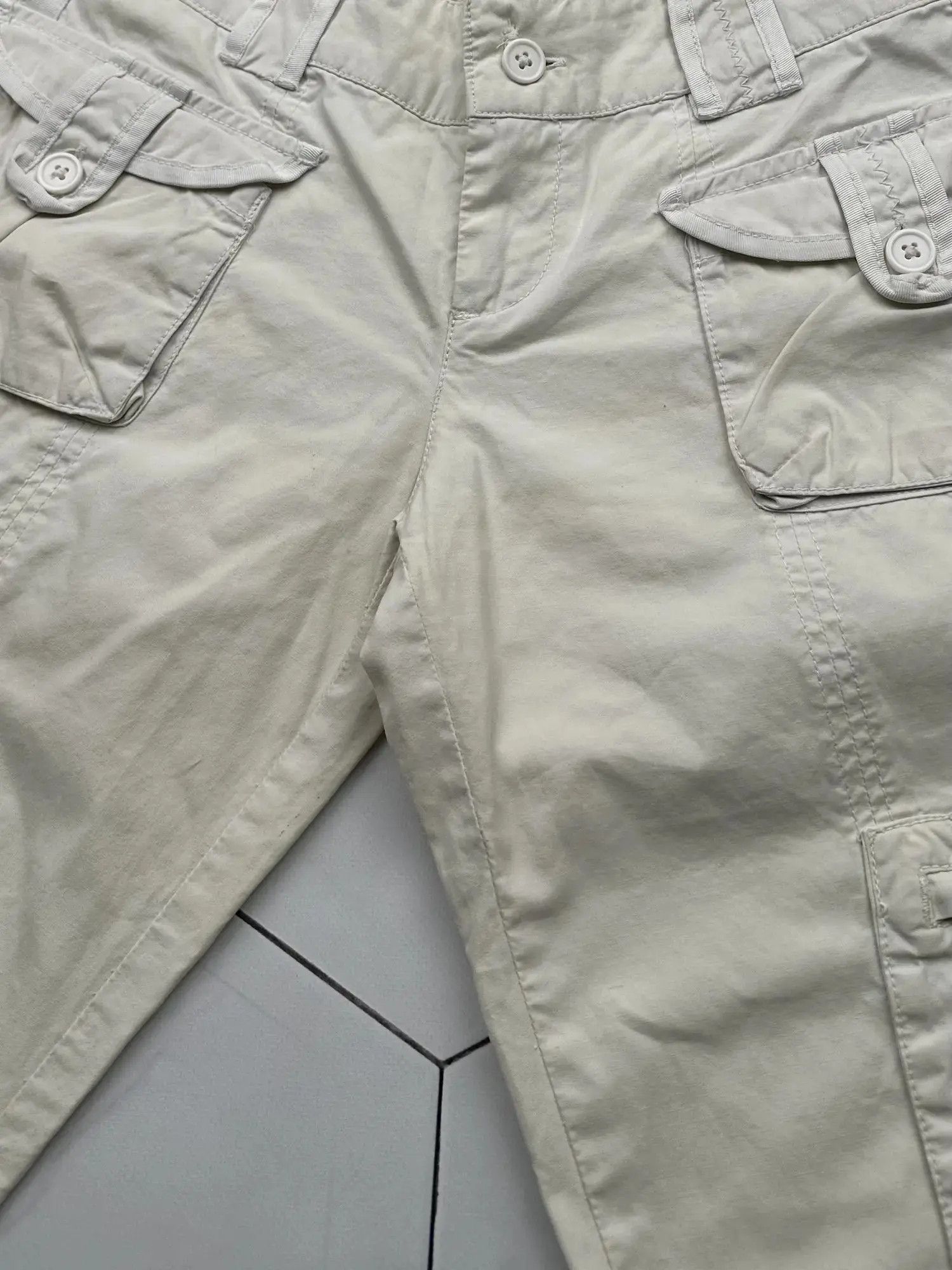 Japanese Brand Vintage Wide Cargo Pants (B533)E2 Size 27" / US 4 / IT 40 - 4 Thumbnail