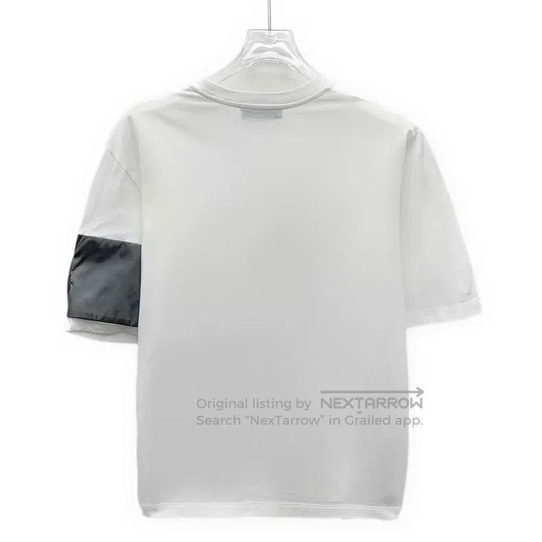 Prada Prada White pocket triangle cotton round-neck short-sleeve Size US XS / EU 42 / 0 - 2 Thumbnail
