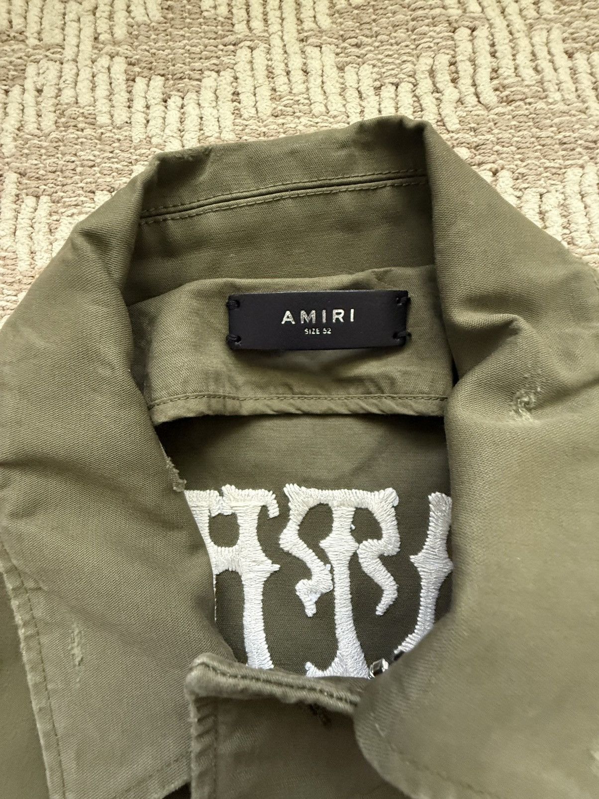 Amiri Amiri Brothers Military Style Parka Size US L / EU 52-54 / 3 - 4 Thumbnail