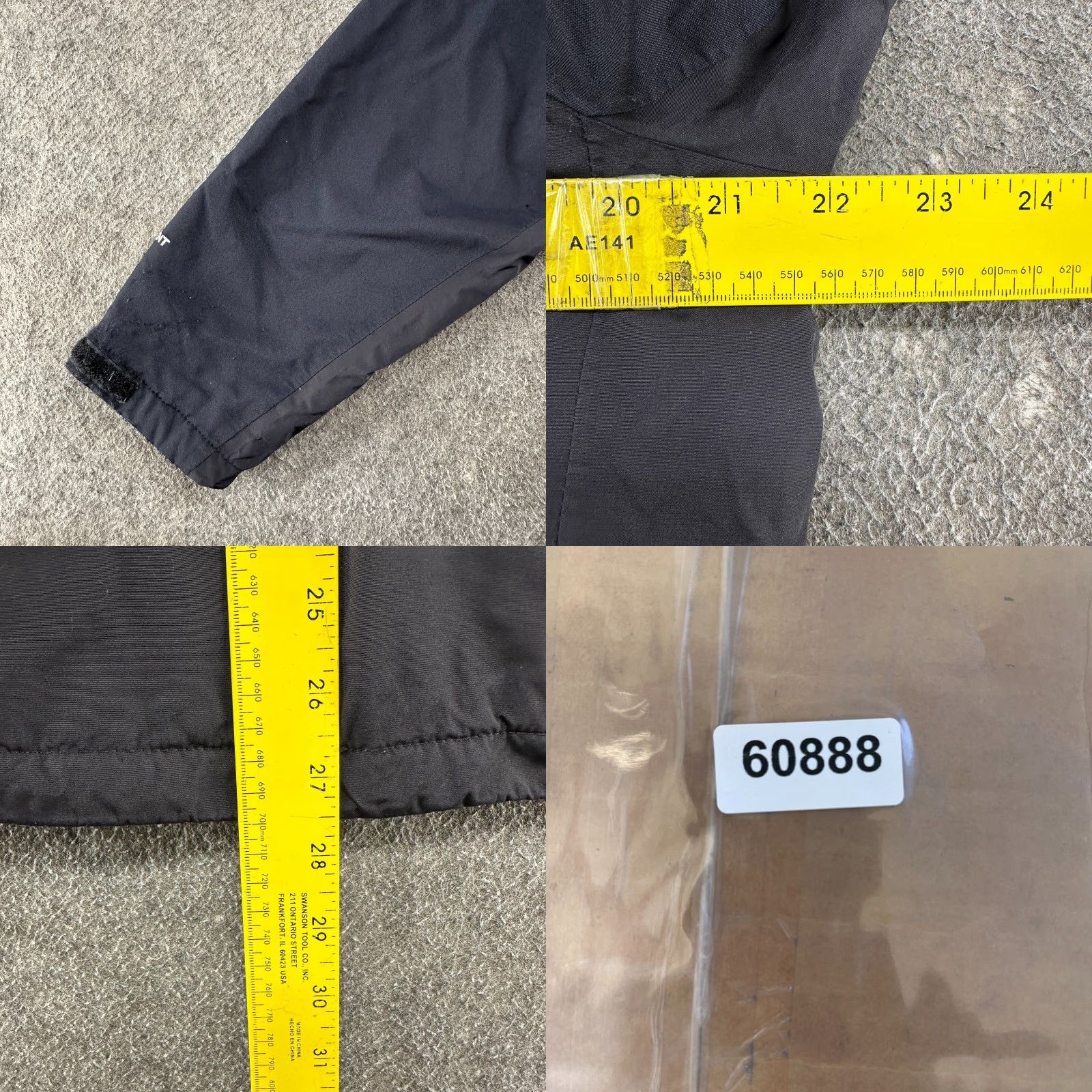 The North Face The North Face Jacket Mens Small Black Hooded Quilted Parka Hyvent Rain Thermoball Size US S / EU 44-46 / 1 - 10 Thumbnail