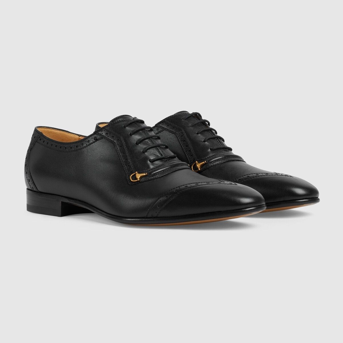 Gucci o1s1wg110125 Lace-Up Shoes in Black Size US 12.5 / EU 45-46 - 2 Thumbnail