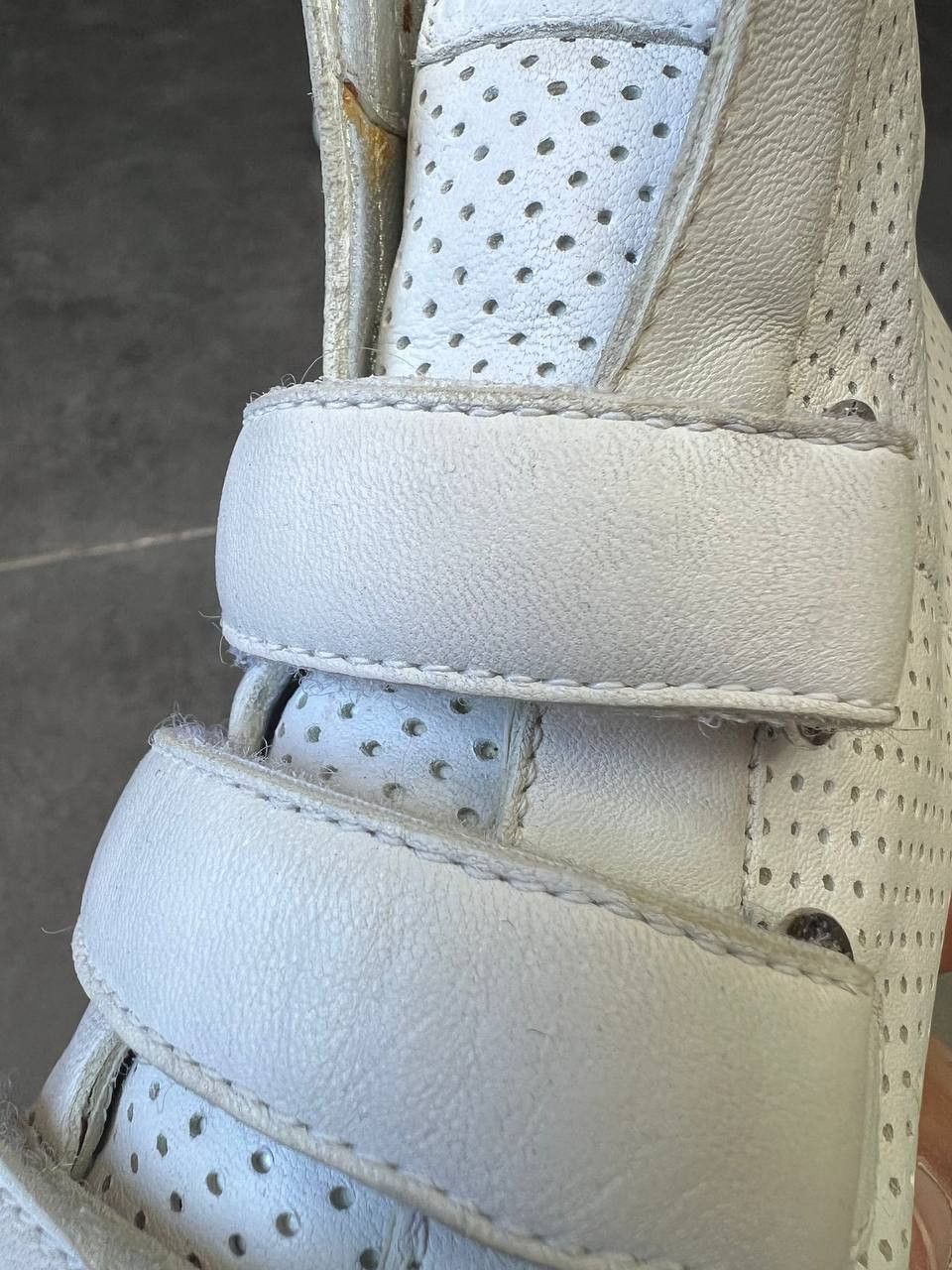 Gucci Gucci GG Leather Velcro Strap Sneakers Vintage Size US 7.5 / IT 37.5 - 5 Thumbnail