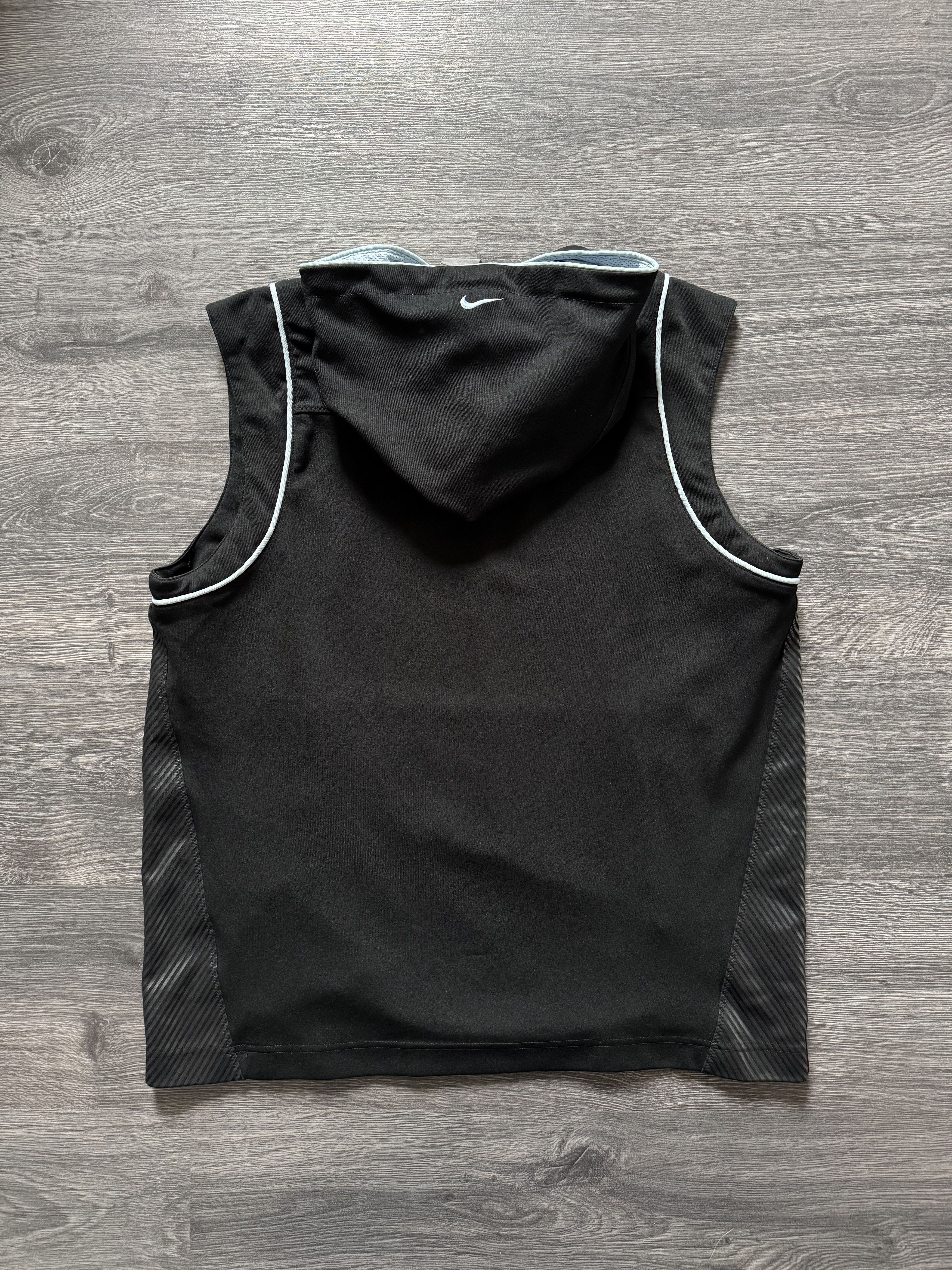 Nike Vintage Nike Y2K AirMax 360 Swoosh Hooded Vest Size US L / EU 52-54 / 3 - 5 Thumbnail