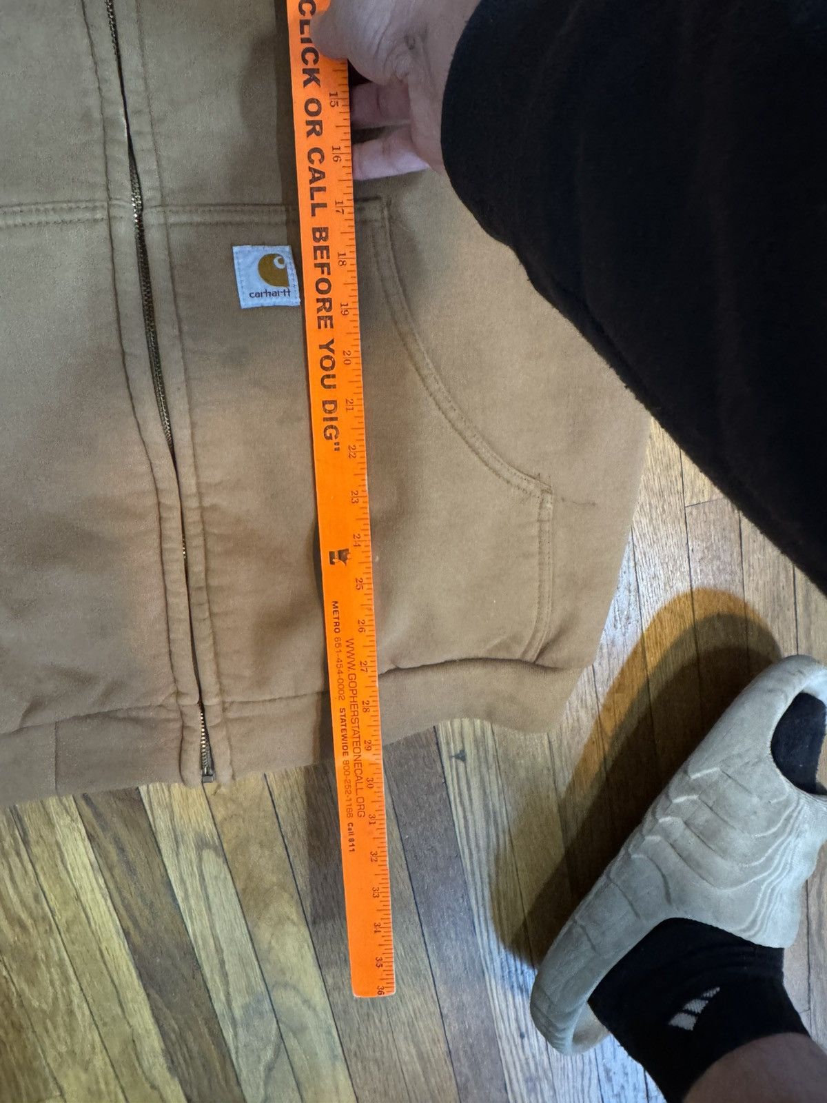 Carhartt Vintage Carhartt Thermal Lined Hoodie Size US XL / EU 56 / 4 - 7 Thumbnail