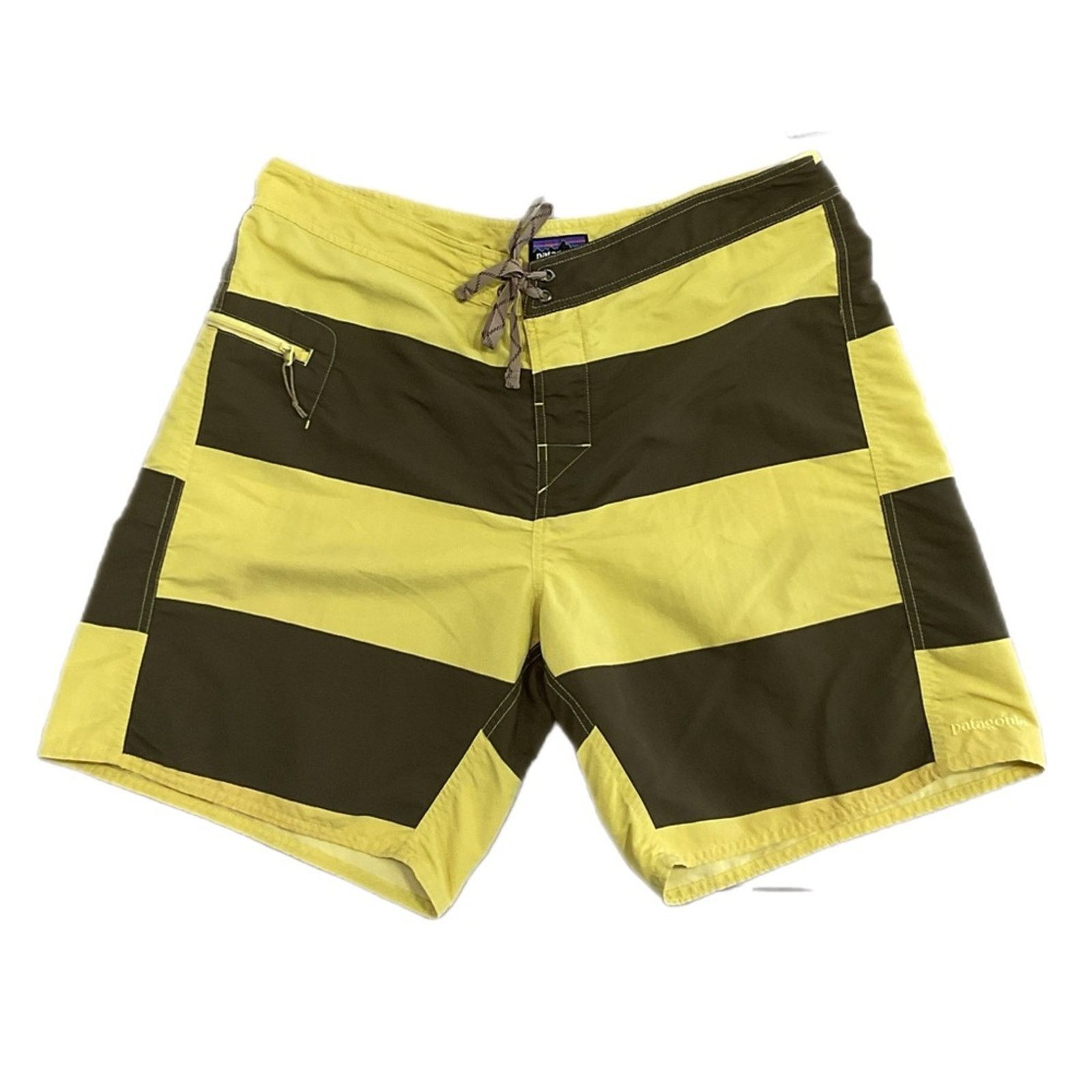 Patagonia Patagonia Shorts Yellow Stripes Size US 36 / EU 52 - 1 Thumbnail