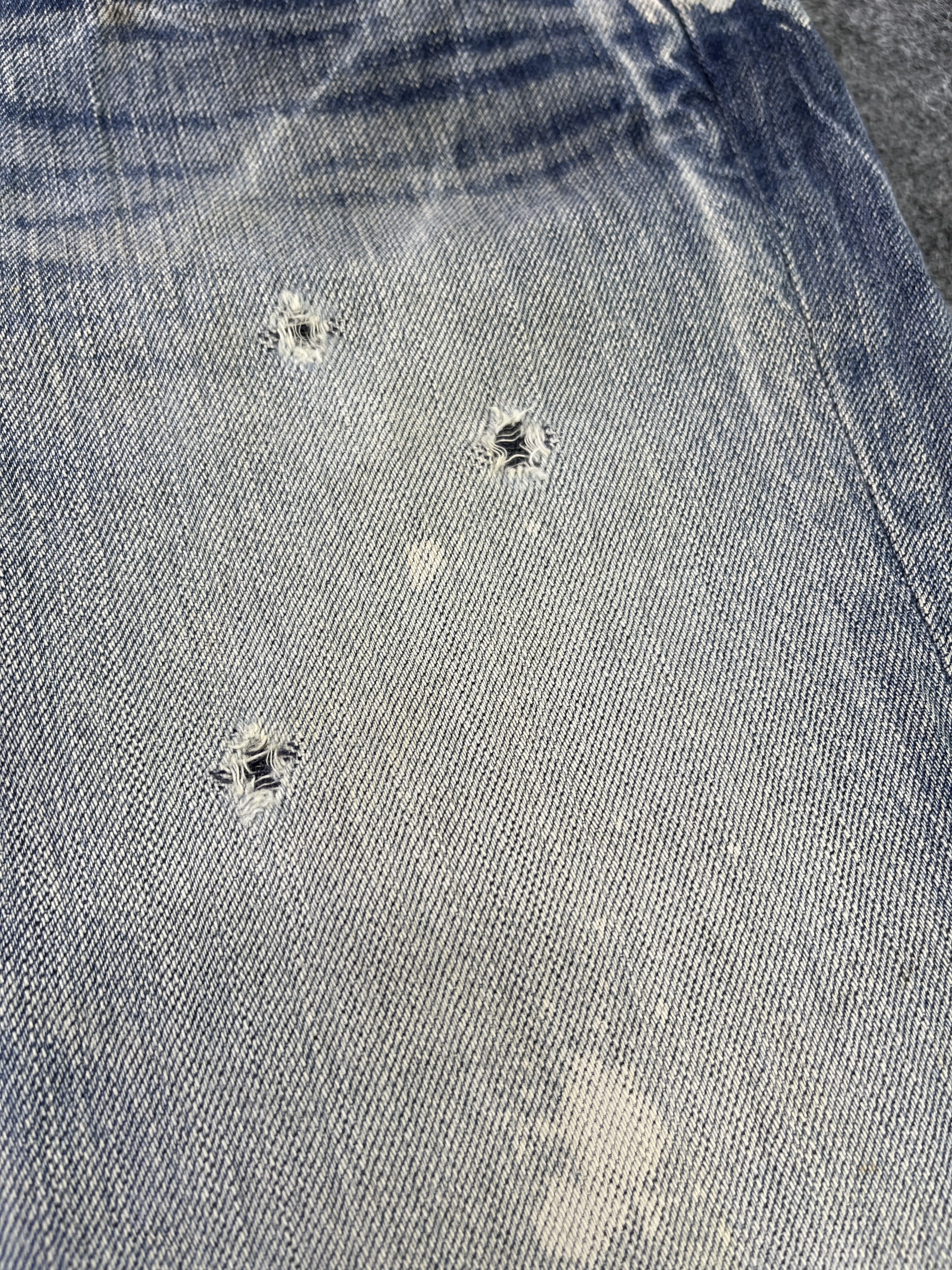 Vanquish Vanquish Paint Splashes Jeans Flare Denim - J939 Size 32" / US 10 / IT 46 - 13 Thumbnail