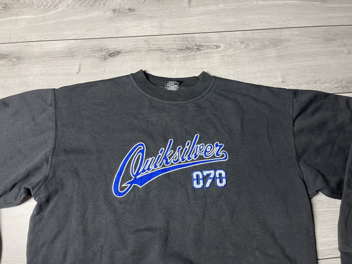Quiksilver Quiksilver sweatshirt embroidered surf size XLarge Size US XL / EU 56 / 4 - 3 Thumbnail
