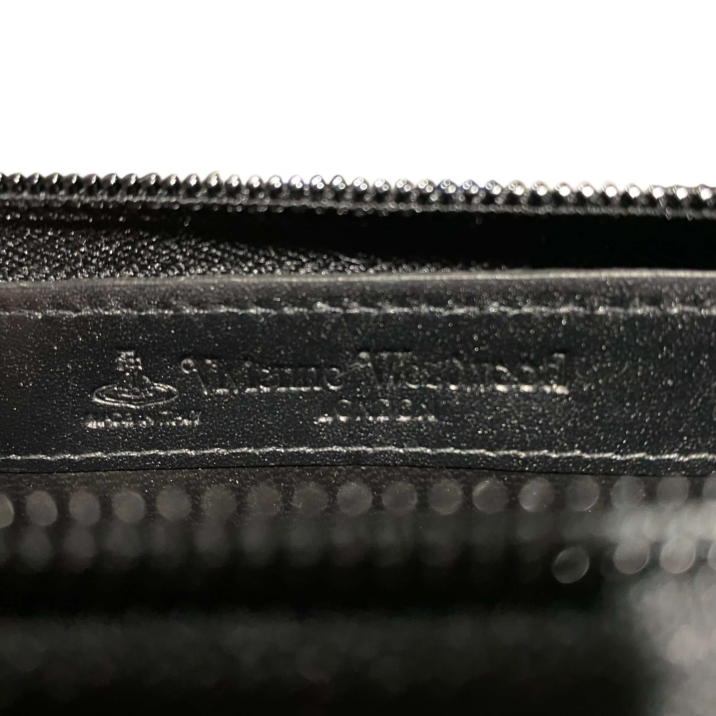 Vivienne Westwood Vivienne Westwood Leather Wallet Round Zip Black Size ONE SIZE - 5 Thumbnail