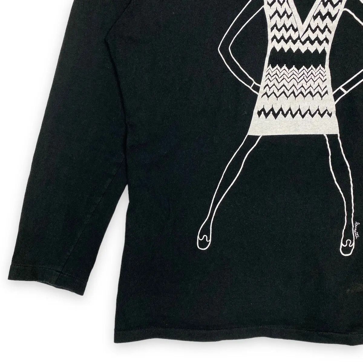 Missoni Vintage MISSONI BRUNETTA Art Graphic Made In Italy Women Tee Size S / US 4 / IT 40 - 6 Thumbnail
