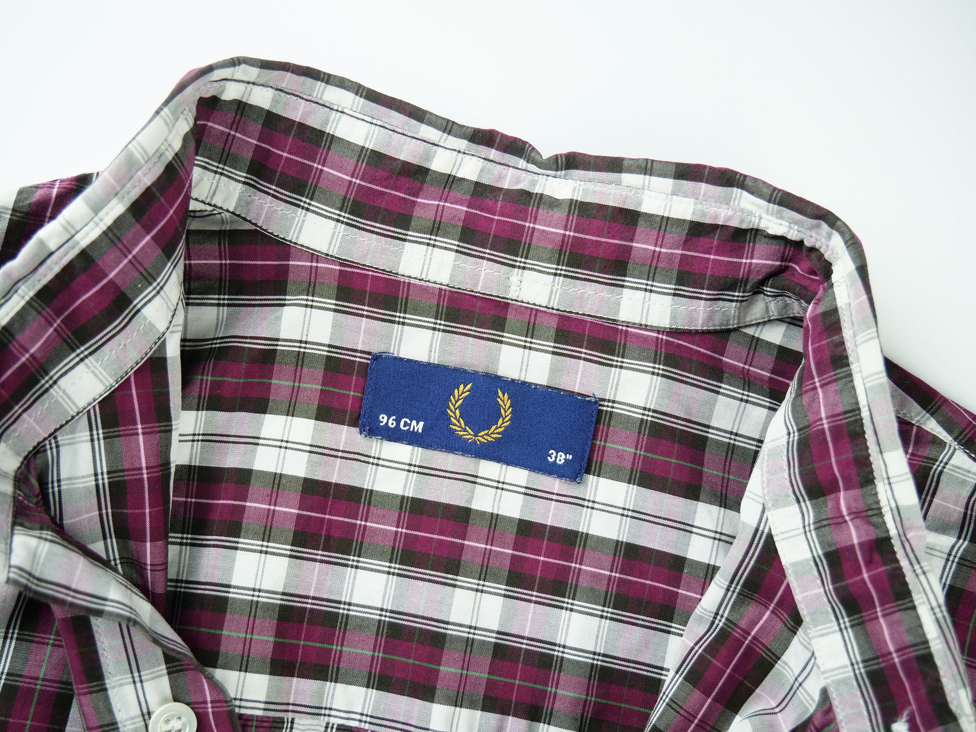 Fred Perry Fred Perry womens plaid shirt Size XS / US 0-2 / IT 36-38 - 4 Thumbnail