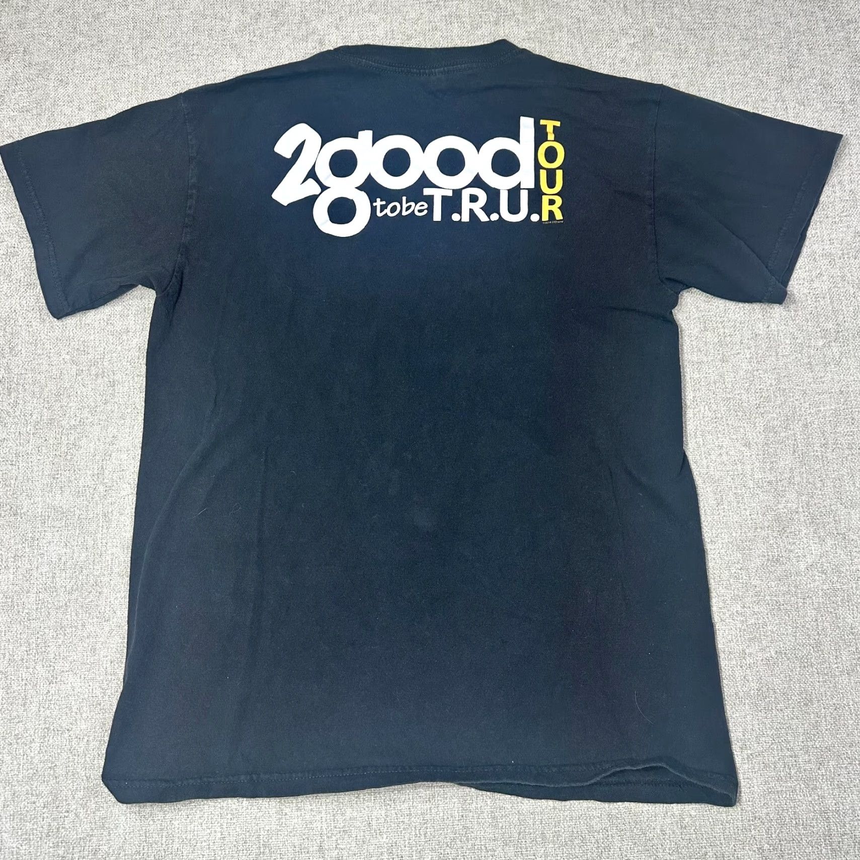 Toogood VINTAGE 2 Chainz Men M T-Shirt Graphic Print Licensed Tour Rap Official 2014 Too Good to be T.R.U. Grammy-Winning USA Concert Band Music Mens Size ONE SIZE - 6 Thumbnail