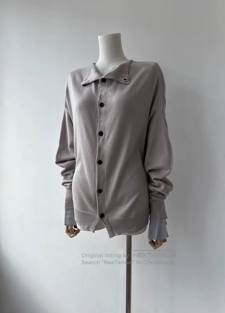 Yohji Yamamoto Yohji Yamamoto 24AW Double Knit Cardigan shirt Size XS / US 0-2 / IT 36-38 - 4 Thumbnail