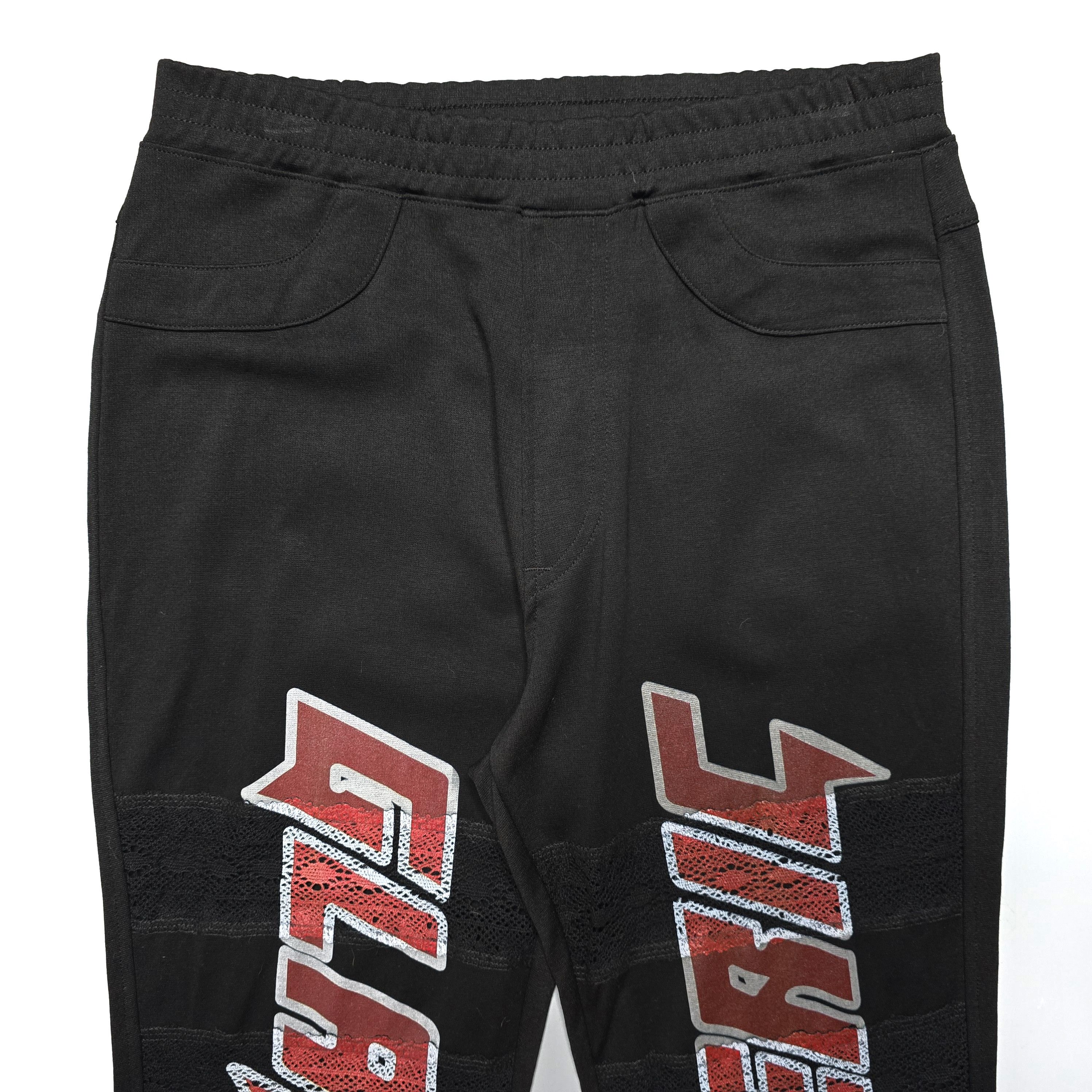 Hysteric Glamour Hysteric Glamour - Logo Print Boot Cut Sweatpants Size US 28 / EU 44 - 3 Thumbnail