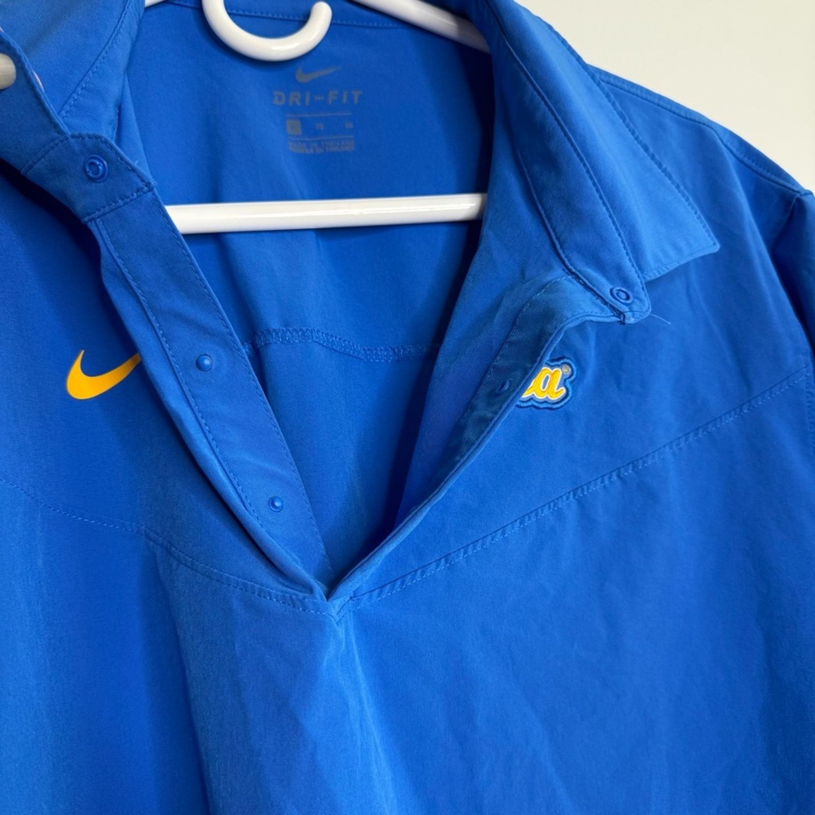 Nike New Nike UCLA Bruins Dri-Fit Button Polo Royal Blue Size US XL / EU 56 / 4 - 7 Thumbnail