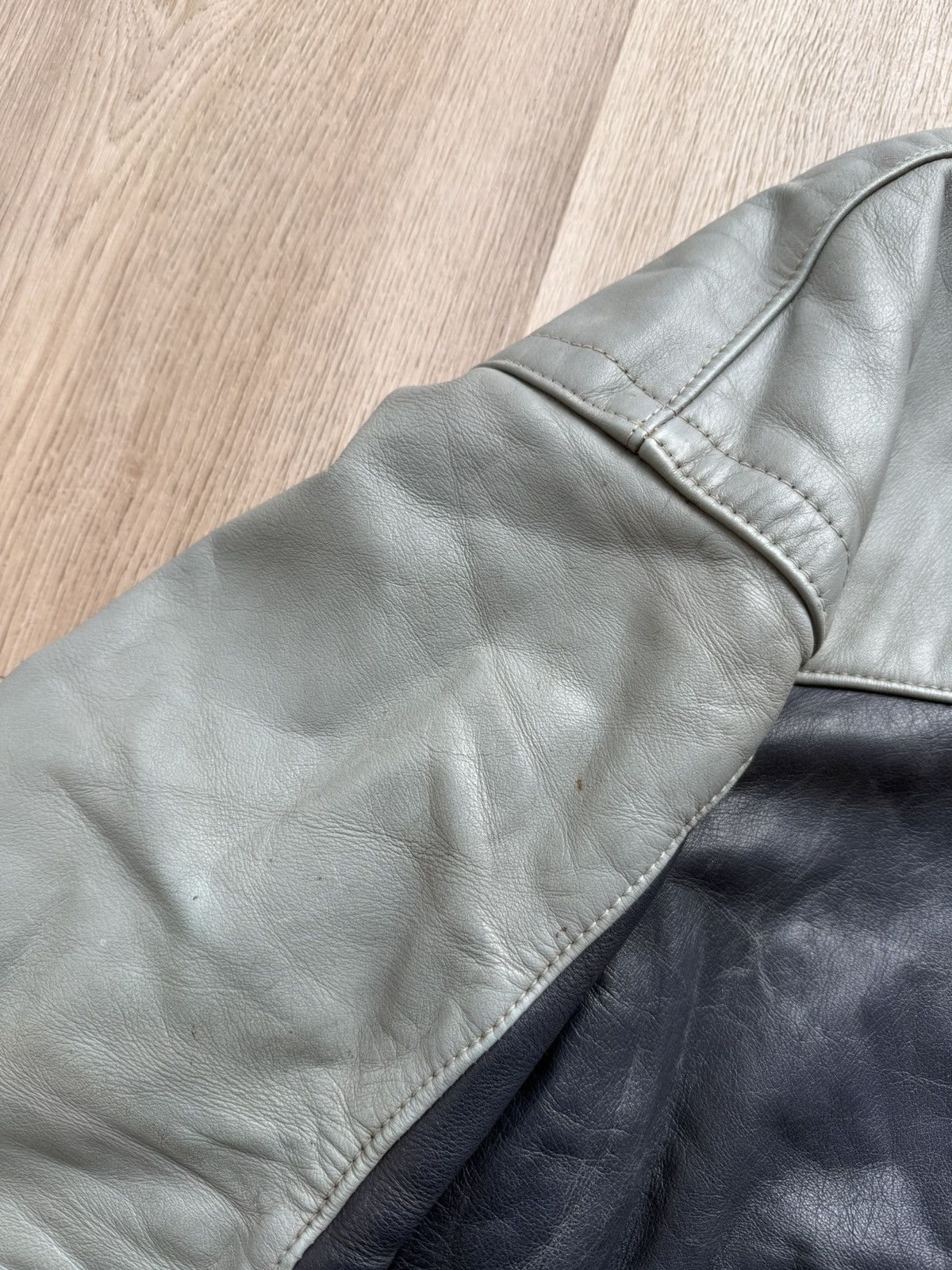 BMW Vintage 80's BMW Motorcycle Biker Leather Jacket Size US M / EU 48-50 / 2 - 6 Thumbnail