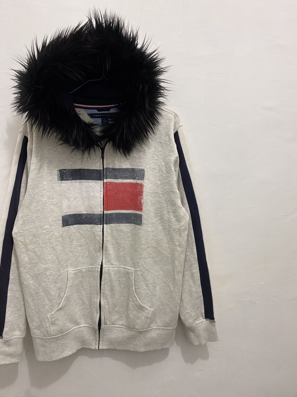 14th Addiction 💥LGB💥Tommy hilfiger Fur Zipper Hoodie LGB Style Size US L / EU 52-54 / 3 - 4 Thumbnail