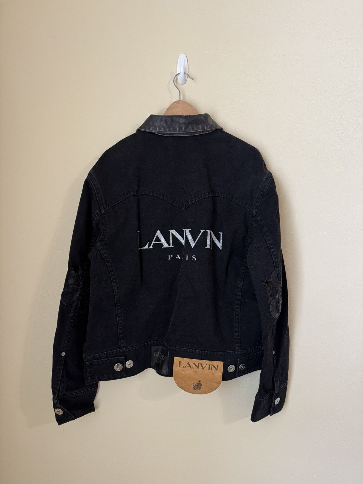 Gallery Dept. × Lanvin Gallery Dept. x Lanvin Denim Jacket Black 54 Size US L / EU 52-54 / 3 - 4 Thumbnail