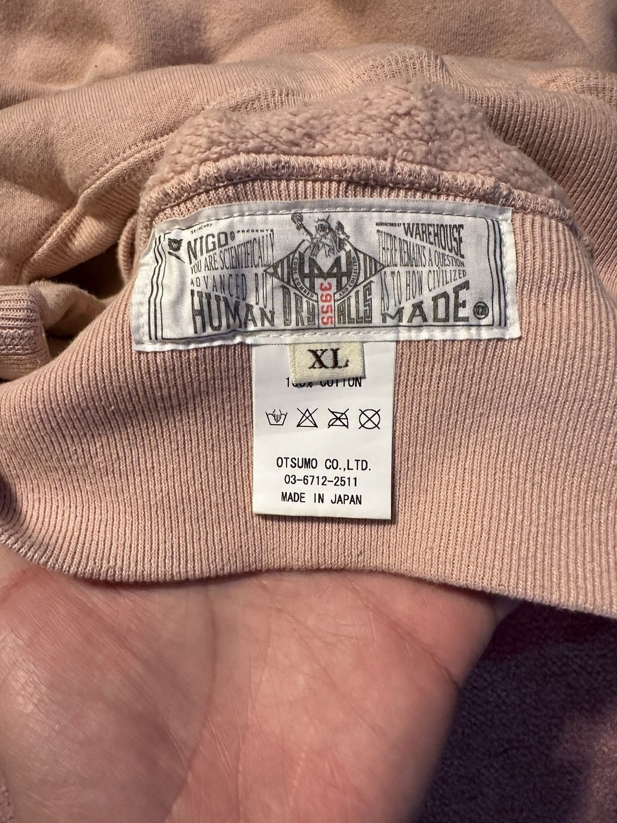 Human Made Human Made Heart Logo Pink Size US XL / EU 56 / 4 - 6 Thumbnail
