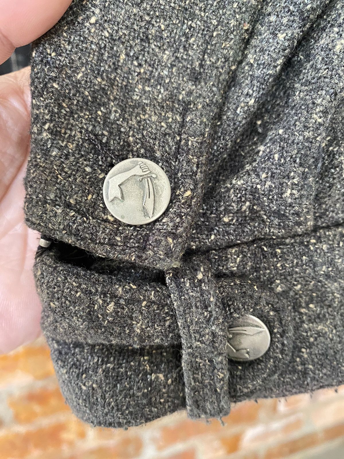Vivienne Westwood 🔥🔥1990s Hybrid denim wool Jacket Size US L / EU 52-54 / 3 - 9 Thumbnail