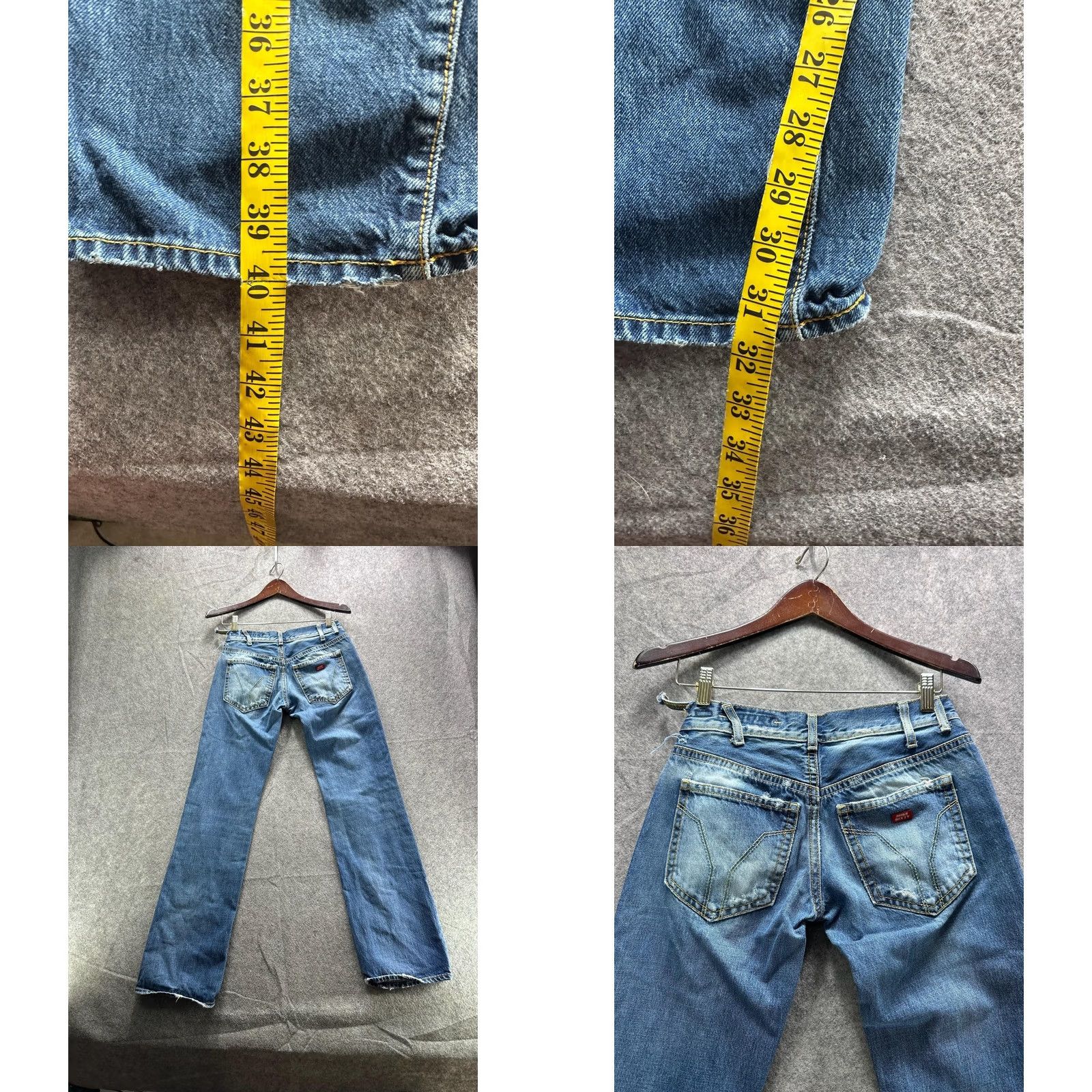 Miss Sixty Miss Sixty Jeans Womens 26 Blue Low Rise Bootcut Distressed Denim Pants Size 26" / US 2 / IT 38 - 8 Thumbnail